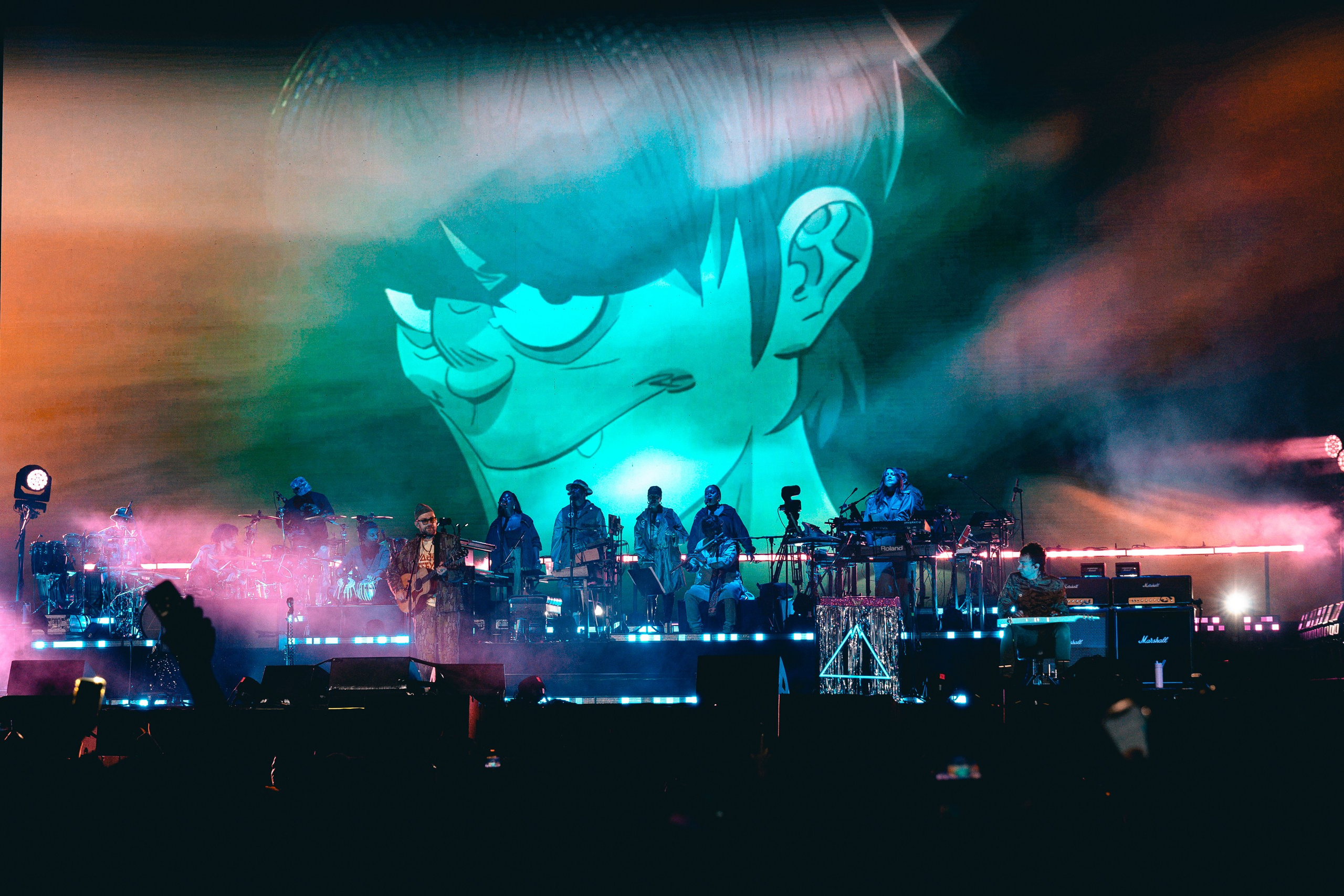 Gorillaz. Магия музыки в кадре: Концертная Фотография