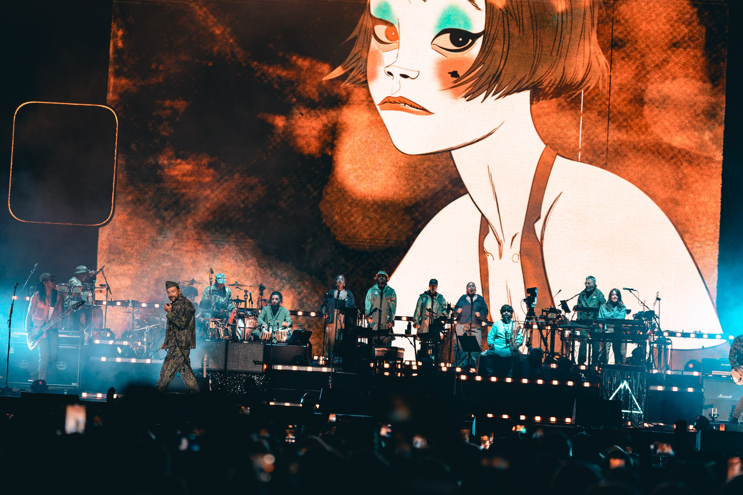 Gorillaz. Магия музыки в кадре: Концертная Фотография
