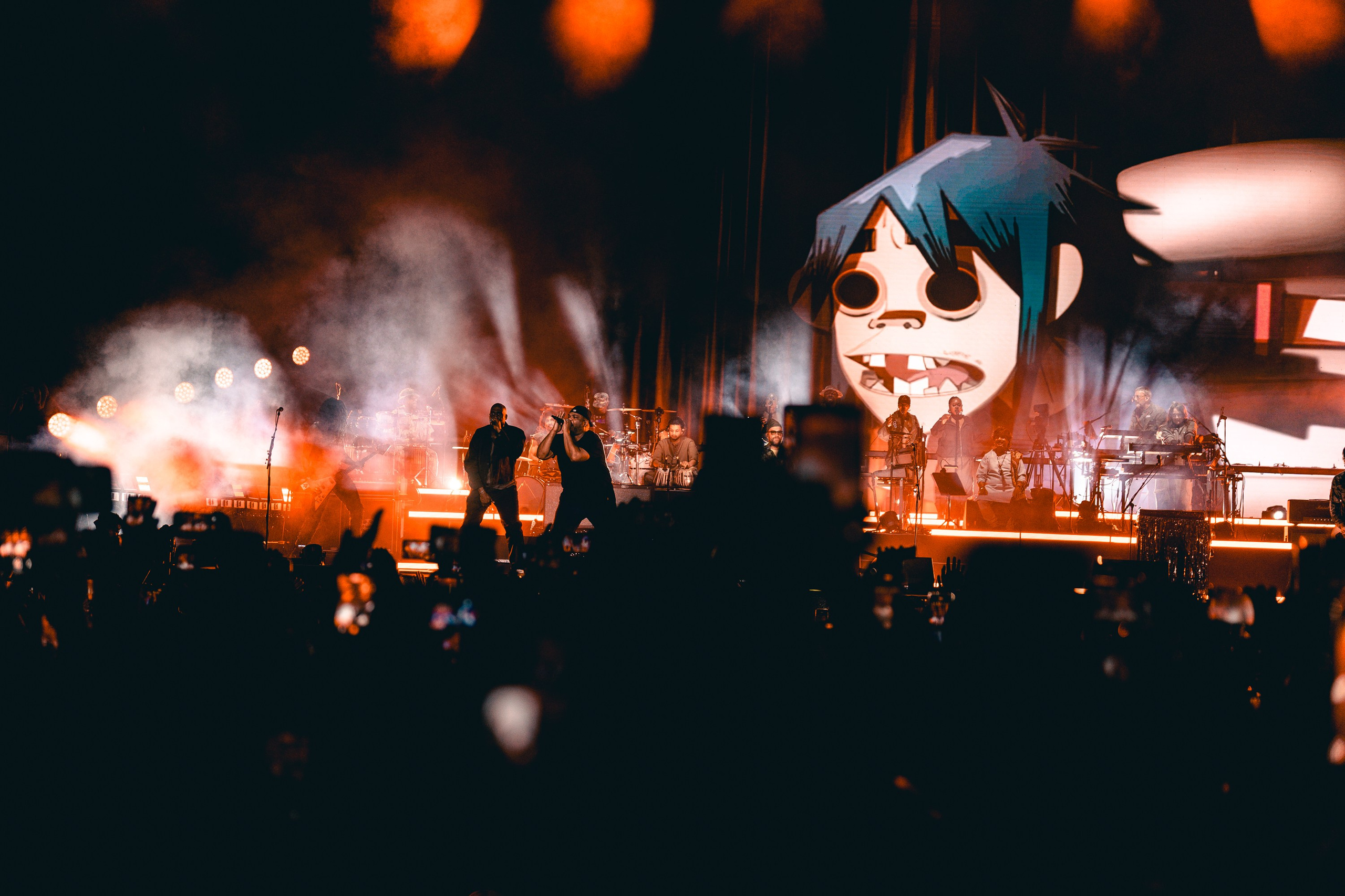 Gorillaz. Магия музыки в кадре: Концертная Фотография