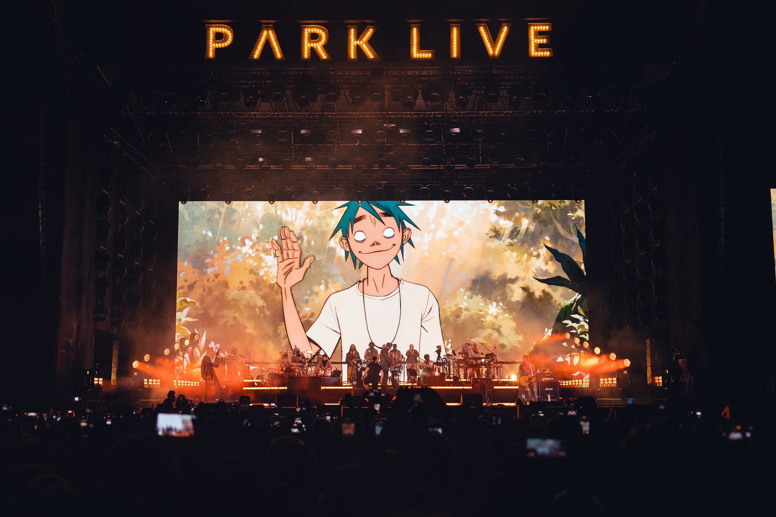Gorillaz. Магия музыки в кадре: Концертная Фотография