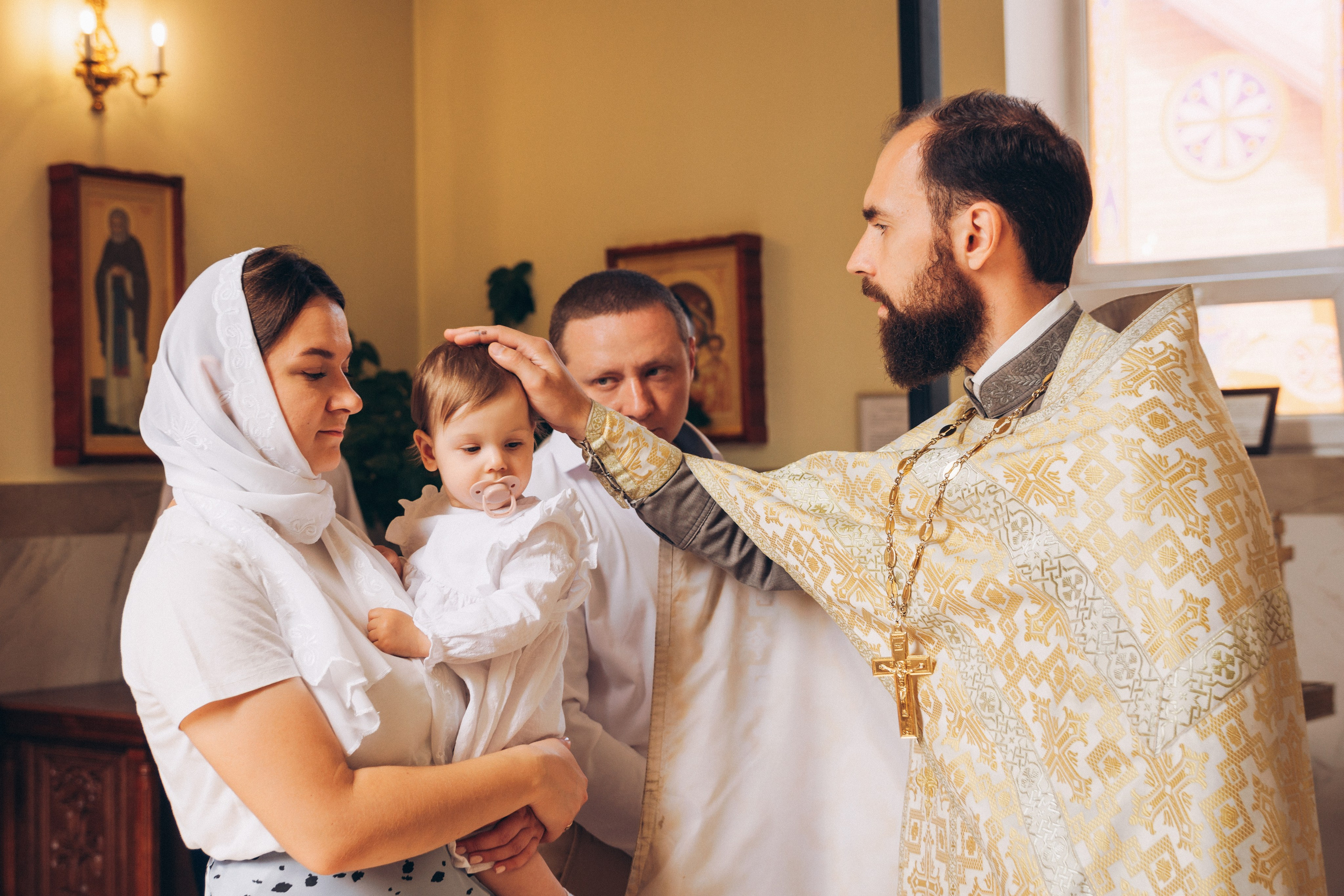 Таинство крещения. Фотограф в Белгороде Анастасия Богунова