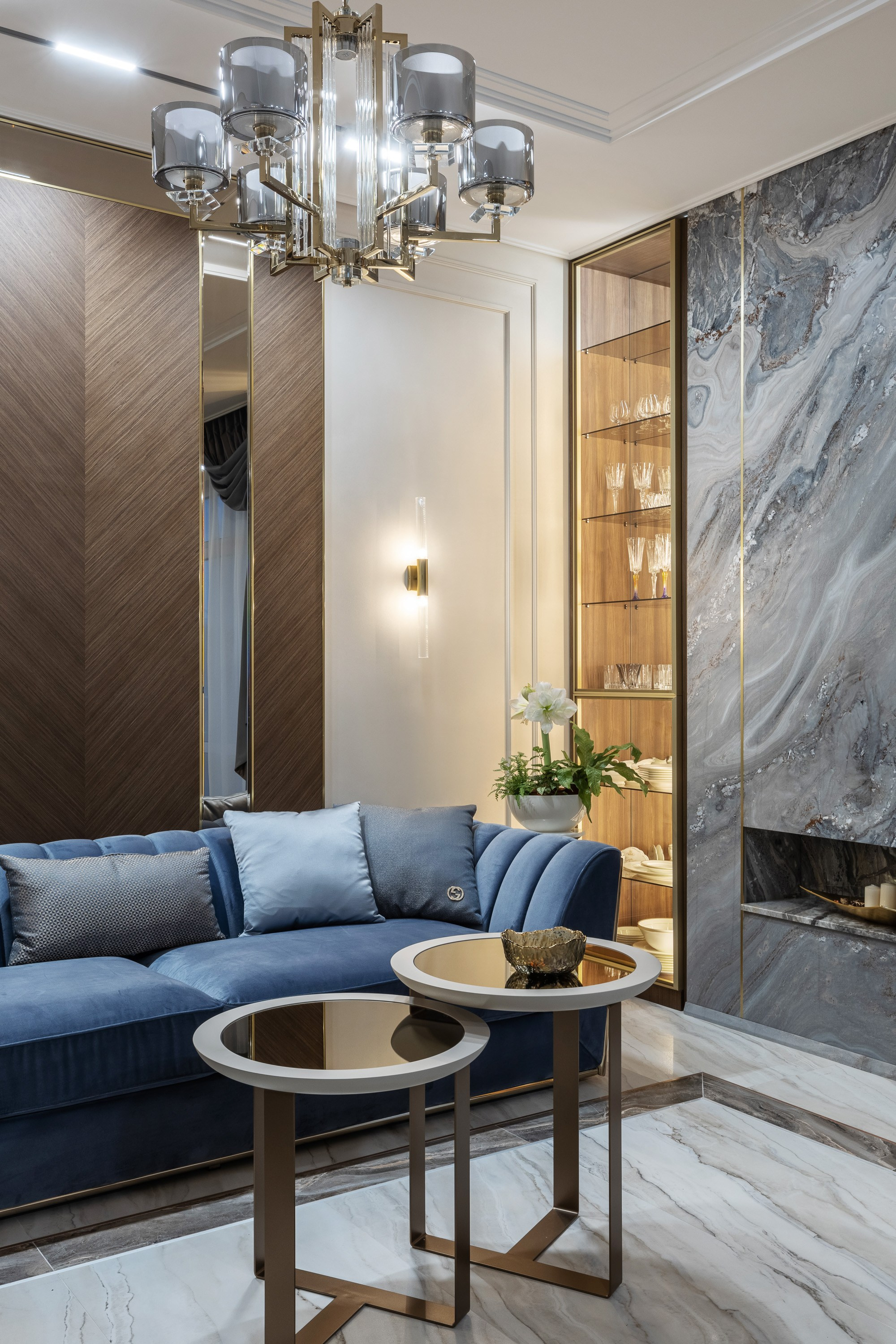 Интерьер частного дома, дизайнер Евгения Тисленко