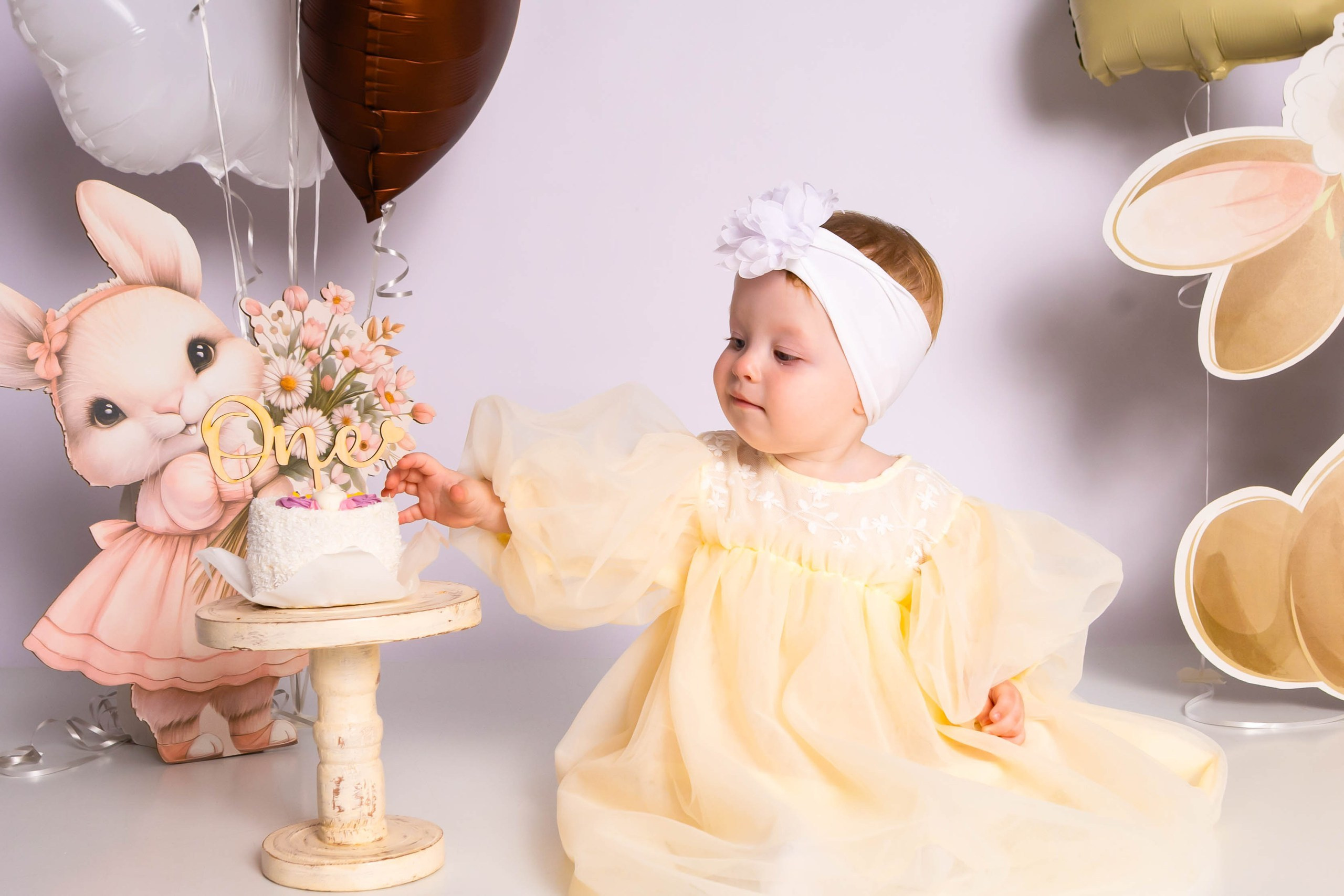 Фотозона для малышки, девочка годик