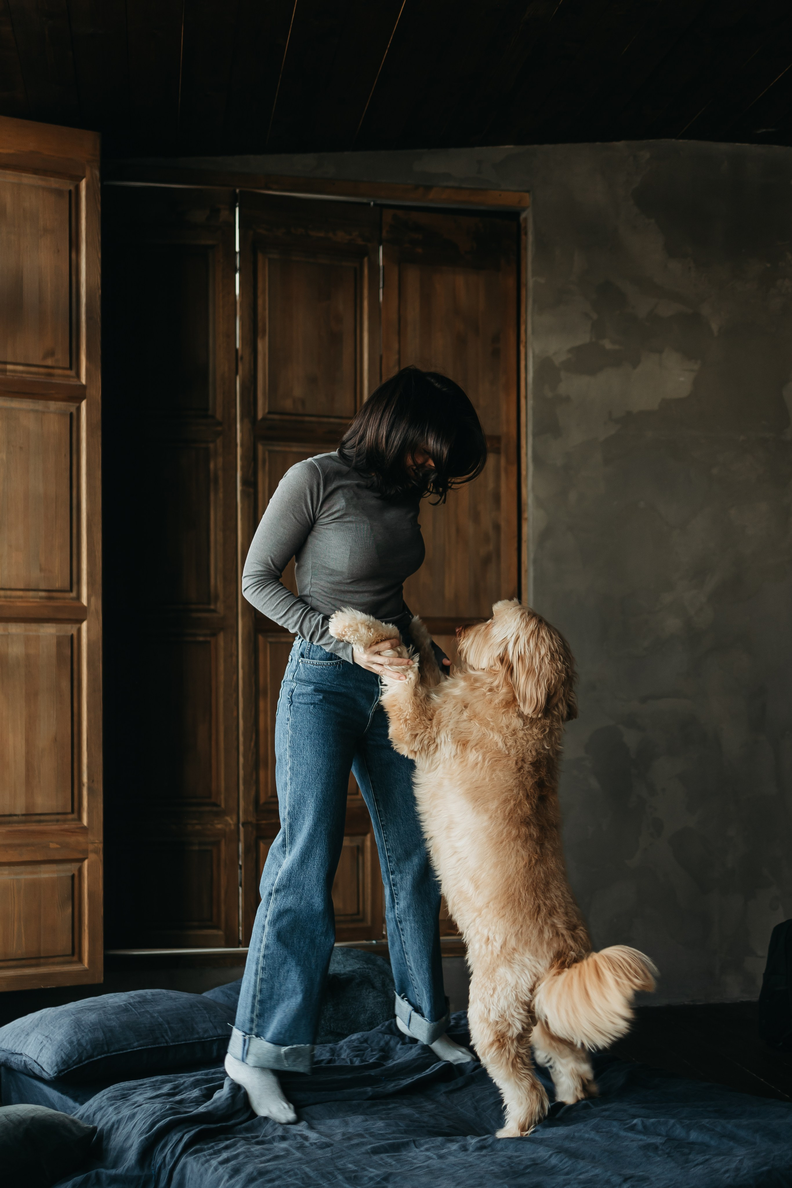 Алина и Фиби. Фотограф-анималист в Санкт-Петербурге Алина Яхонт