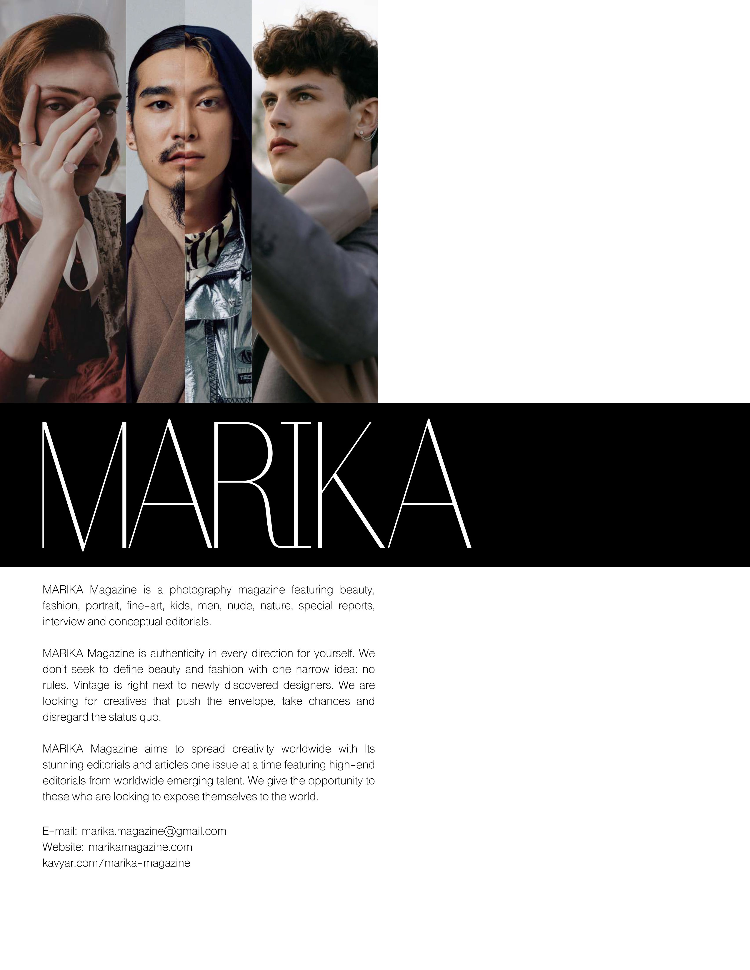 Publications. Photographer in London Marina Fesenko