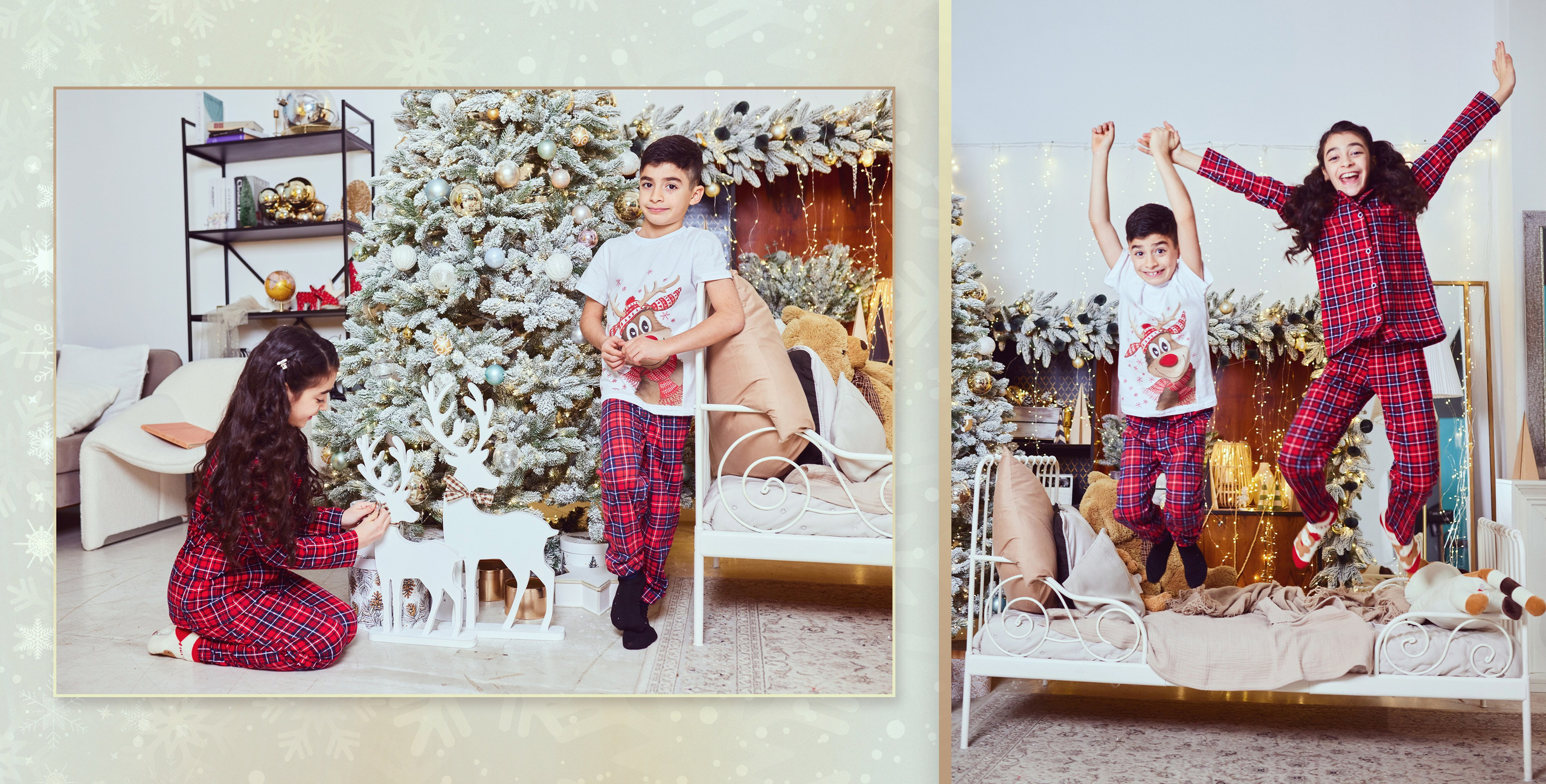 Красивая семья с тремя детками. Фотохудожник Наталия Кирсанова