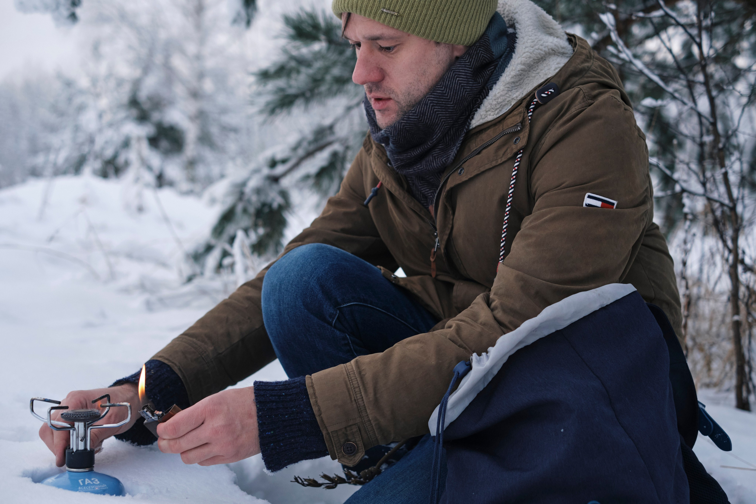 Зимняя фотосессия с вкусной едой на горелочке. Елена Павленко. Фотограф. Москва