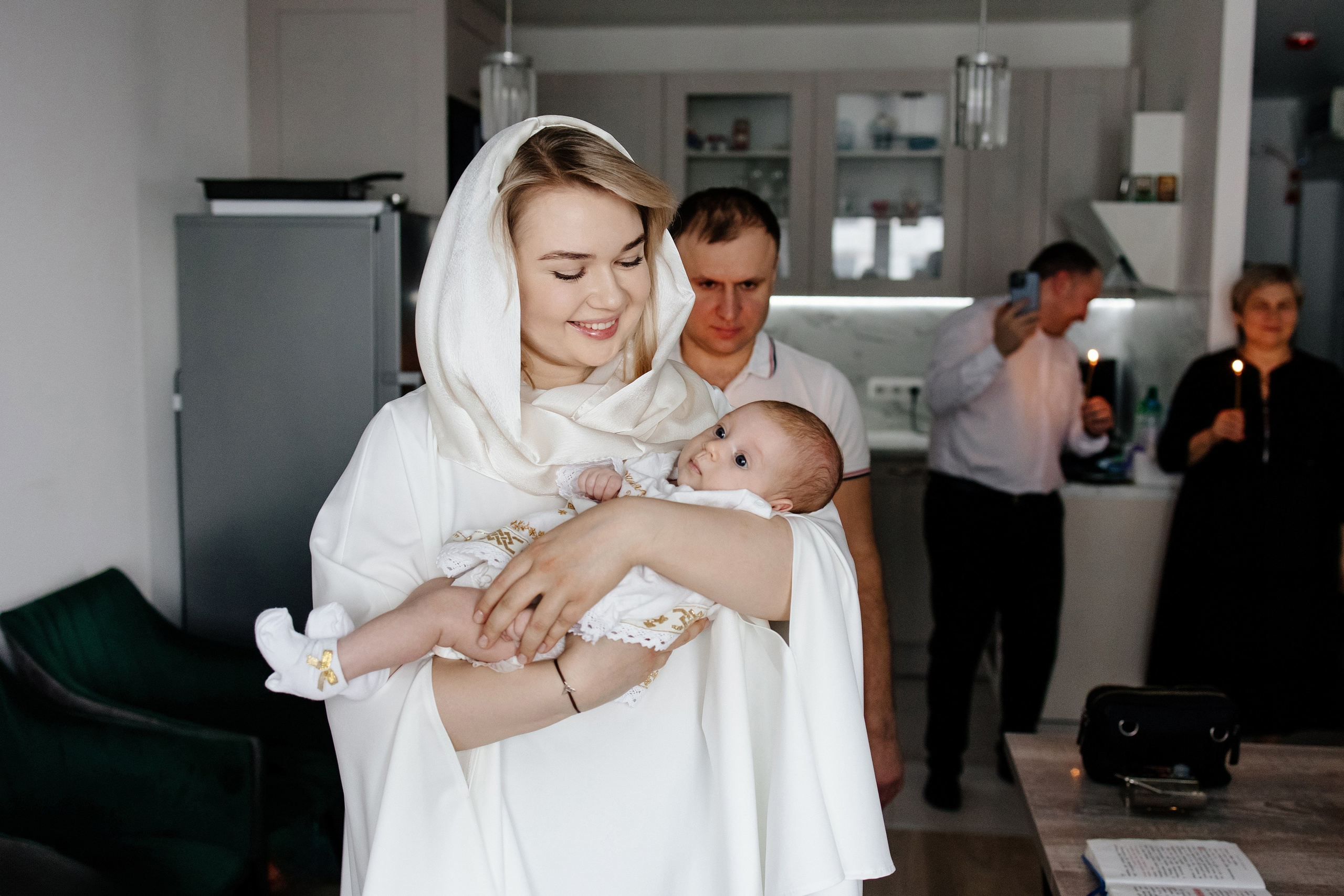 Крещение Стефании. Свадебный и семейный фотограф Екатерина Иванова