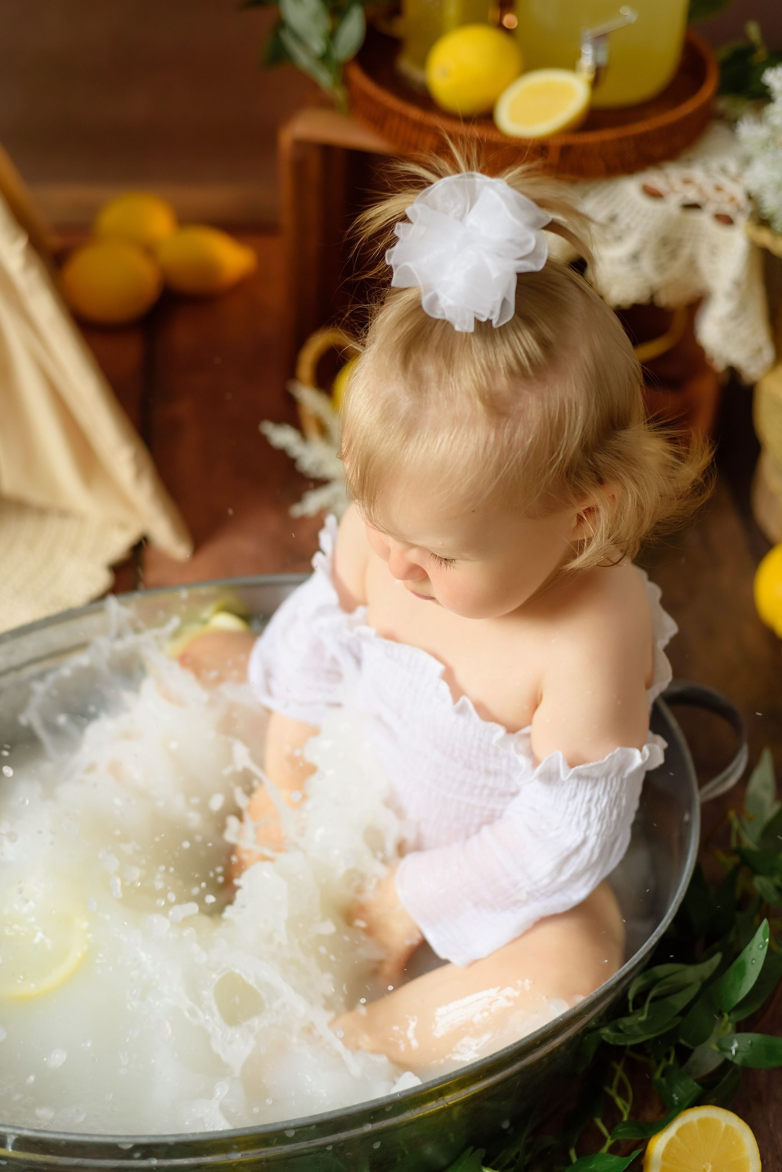 Фотопроект «Лимончики» Алиса. Детский Фотограф |Фотограф на годик в Брянске Ирина Романова