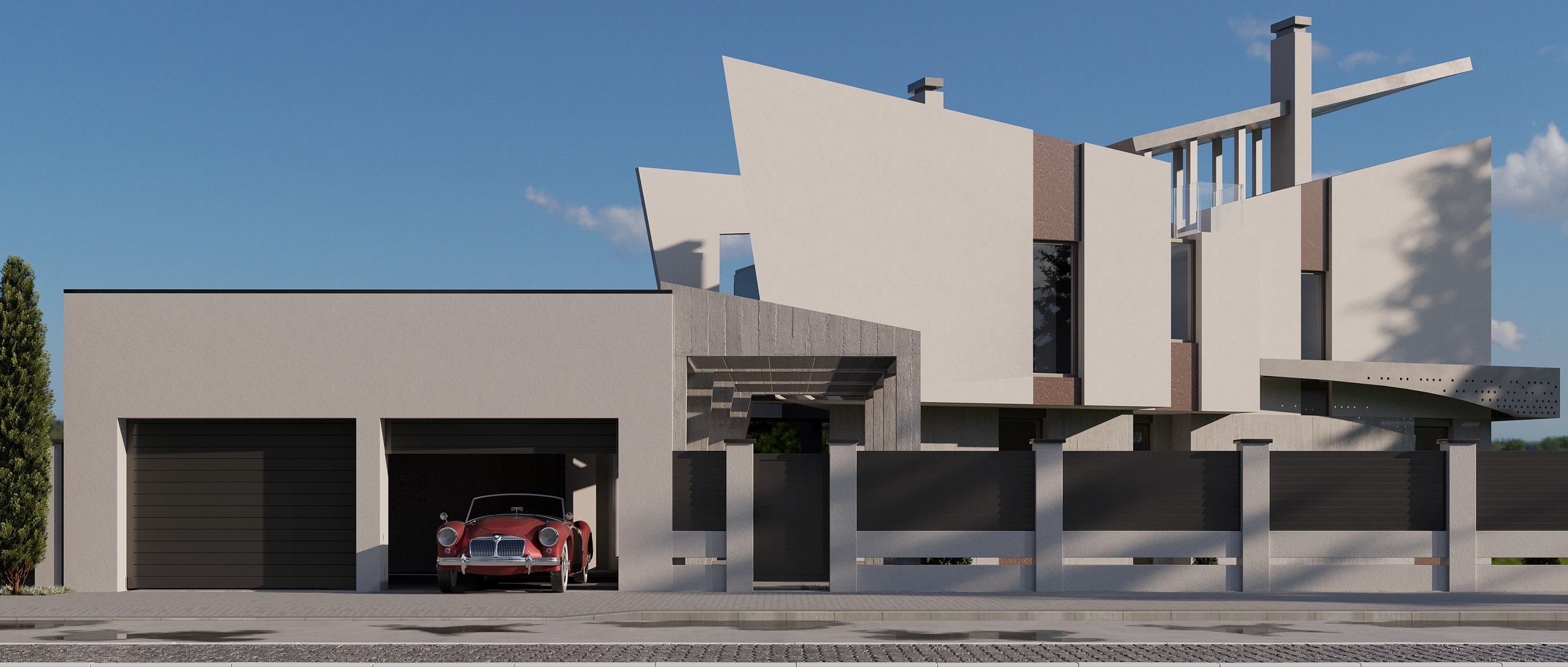 Проект частной виллы (г. Усть-Донецк)