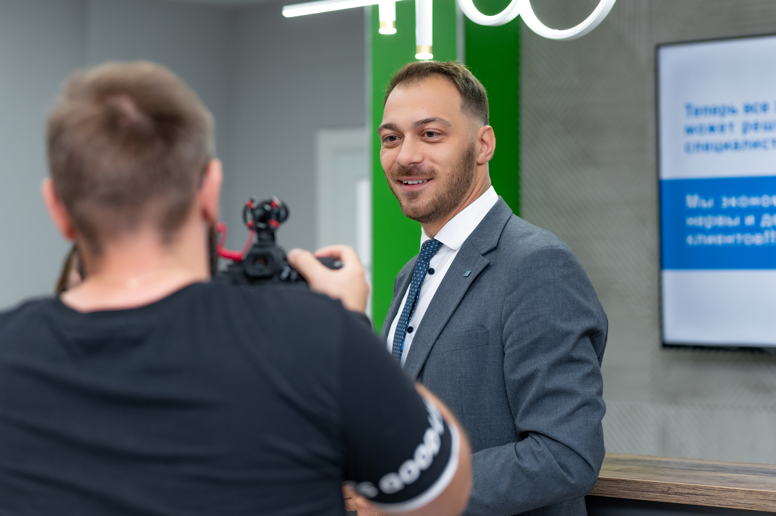 Открытие нового офиса в агенстве недвижимости Кубань-Новострой. Фотограф Юлия Куталова | Краснодар