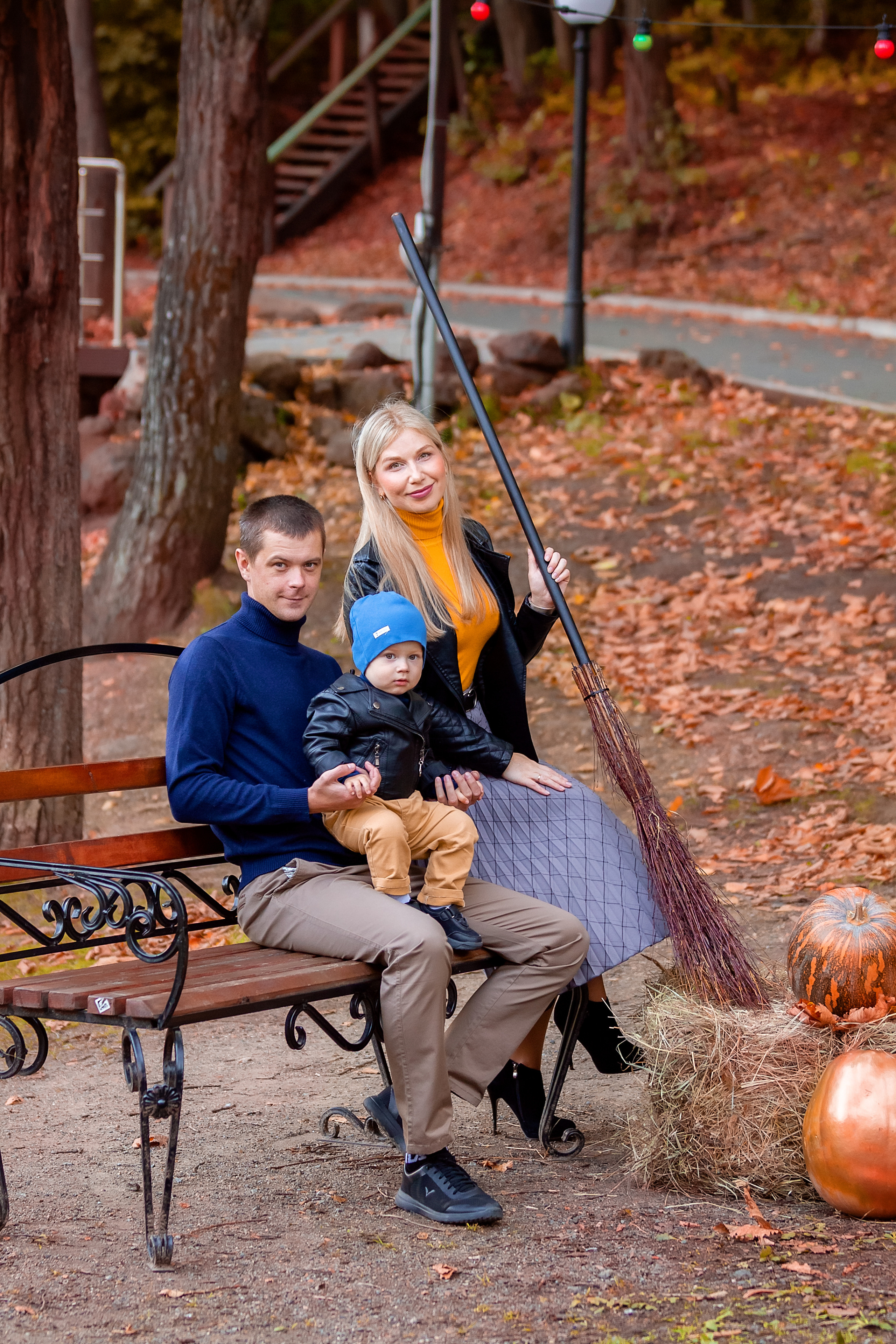 Золотая осень. Александра. Стильный выпускной альбом Владивосток фотограф Вероника Мигачева