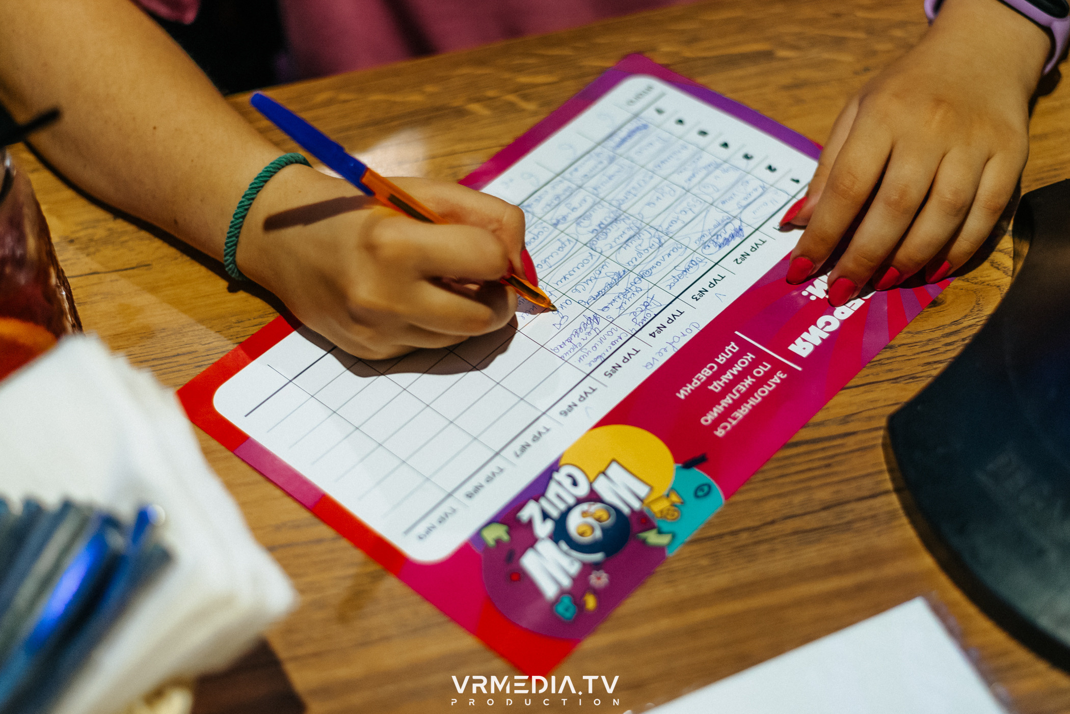 WoW QuiZ в баре «DOSKI»