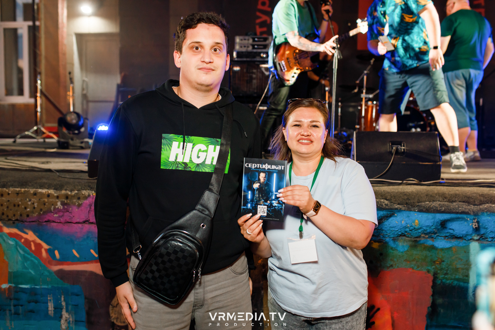 XVIII открытый городской рок-фестиваль «Над землёй» в культурном прост