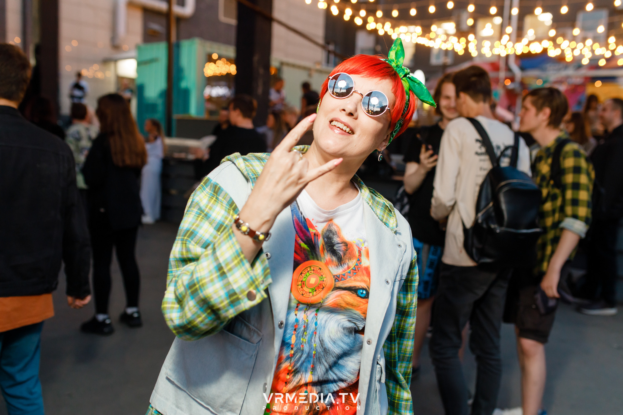 XVIII открытый городской рок-фестиваль «Над землёй» в культурном прост