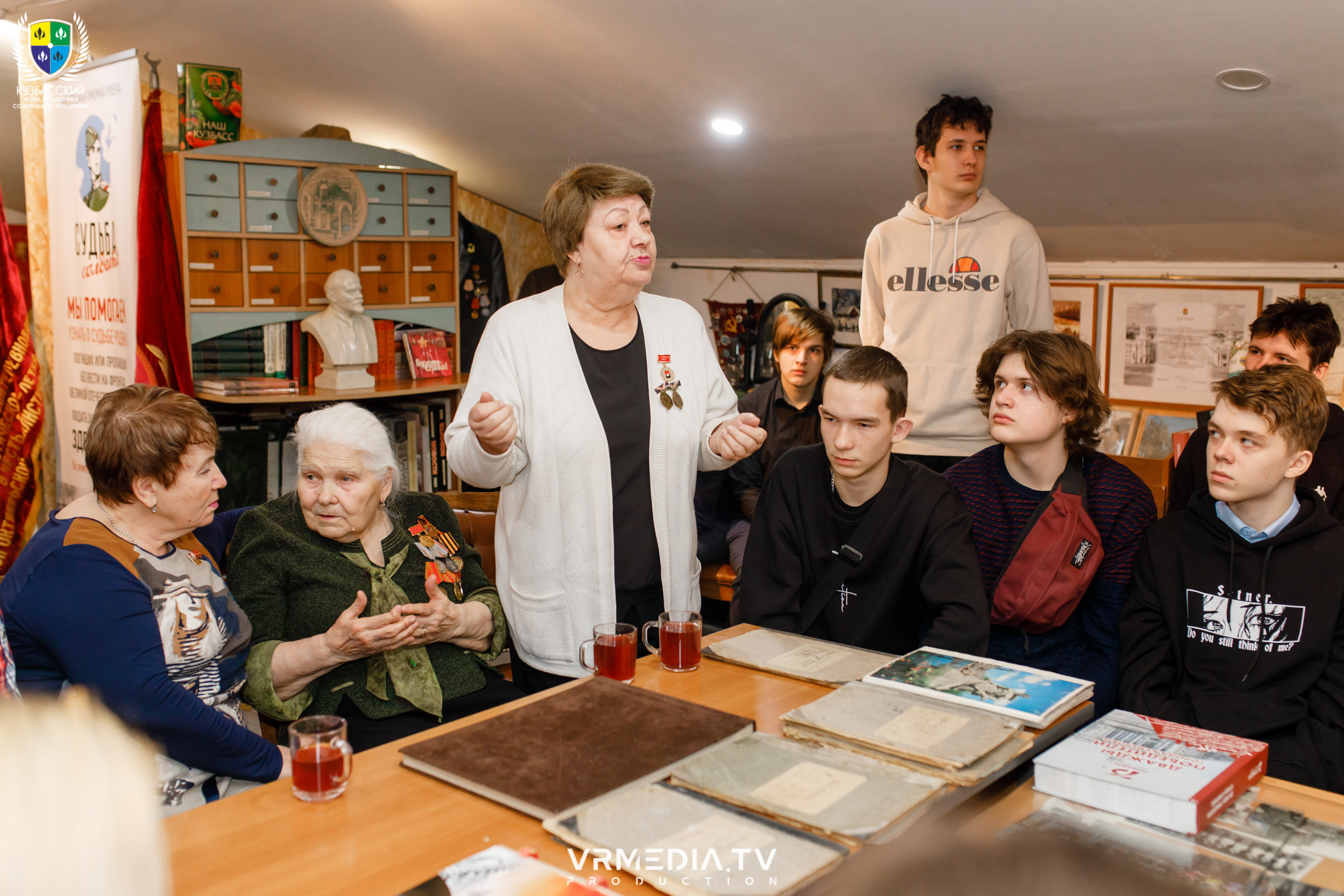 Встреча с ветеранами в рамках проекта «ПАТРИОТ»