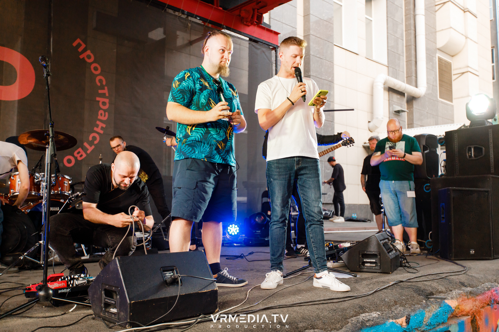 XVIII открытый городской рок-фестиваль «Над землёй» в культурном прост