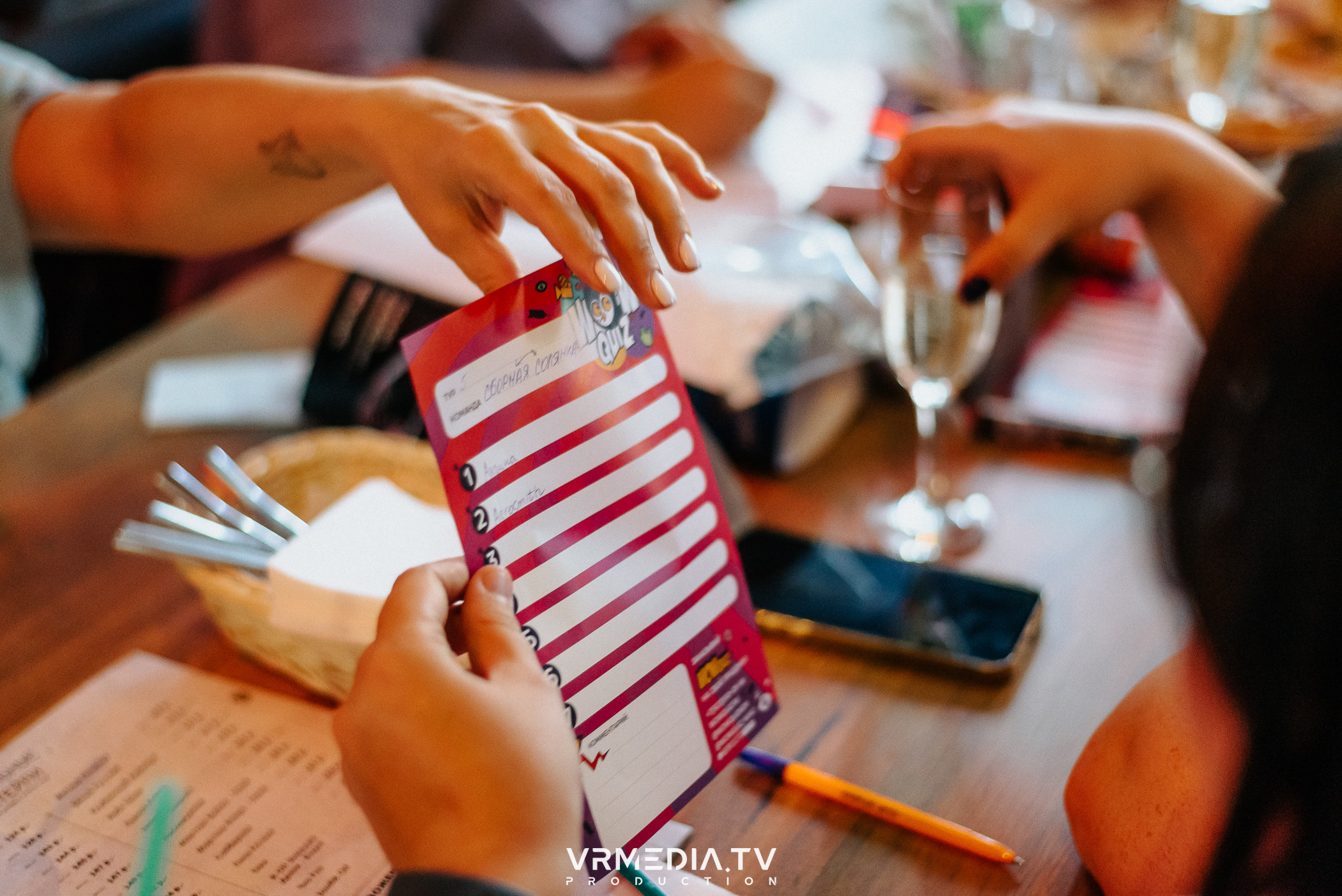 WoW QuiZ в баре «DOSKI»