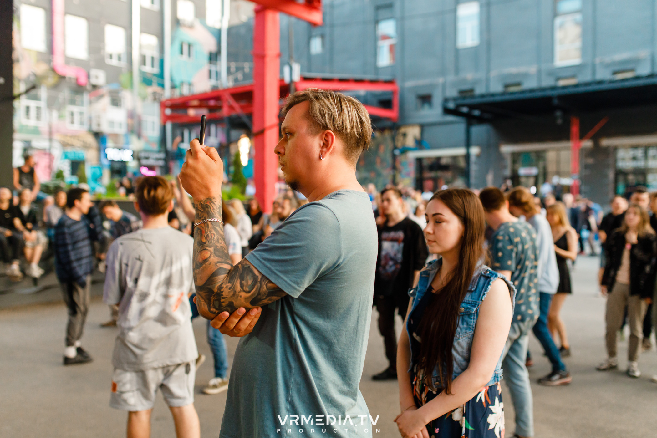 XVIII открытый городской рок-фестиваль «Над землёй» в культурном прост