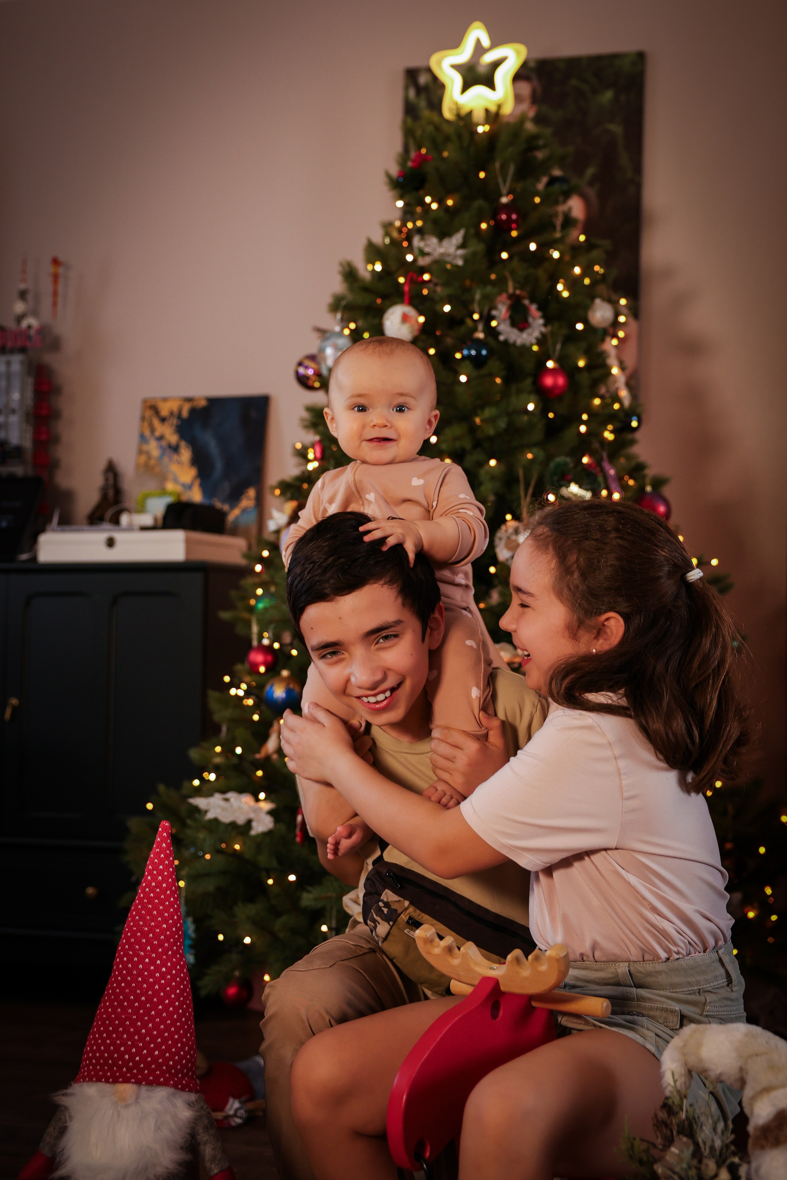 Новогоднее печенье всей семьей. Ваш семейный newborn и lifestyle фотограф в СПБ Наталья Журавлева