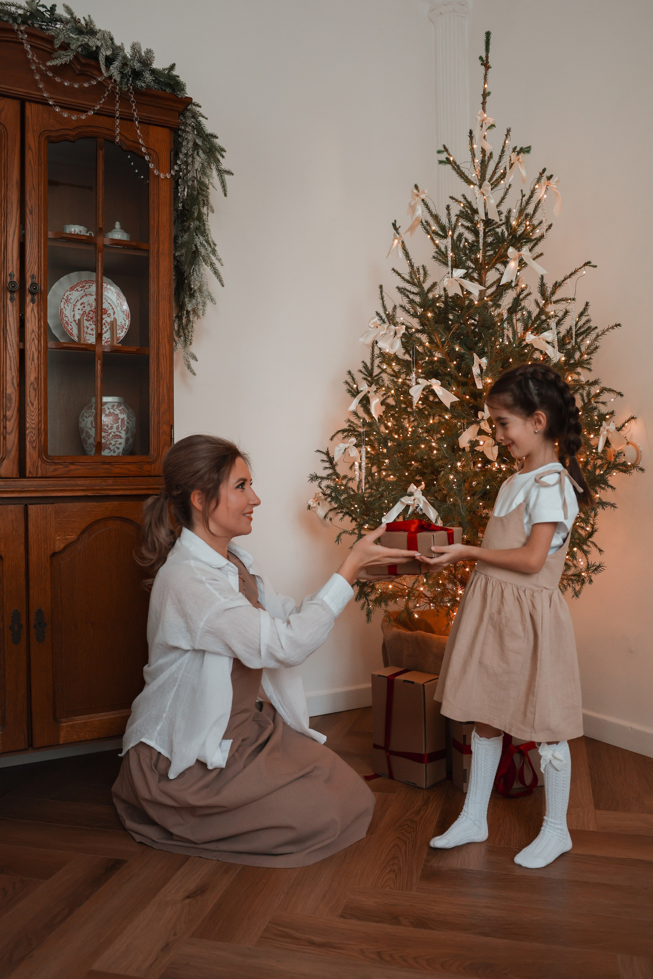 Рождественская история. Яна и Ева. Ваш семейный newborn и lifestyle фотограф в СПБ Наталья Журавлева