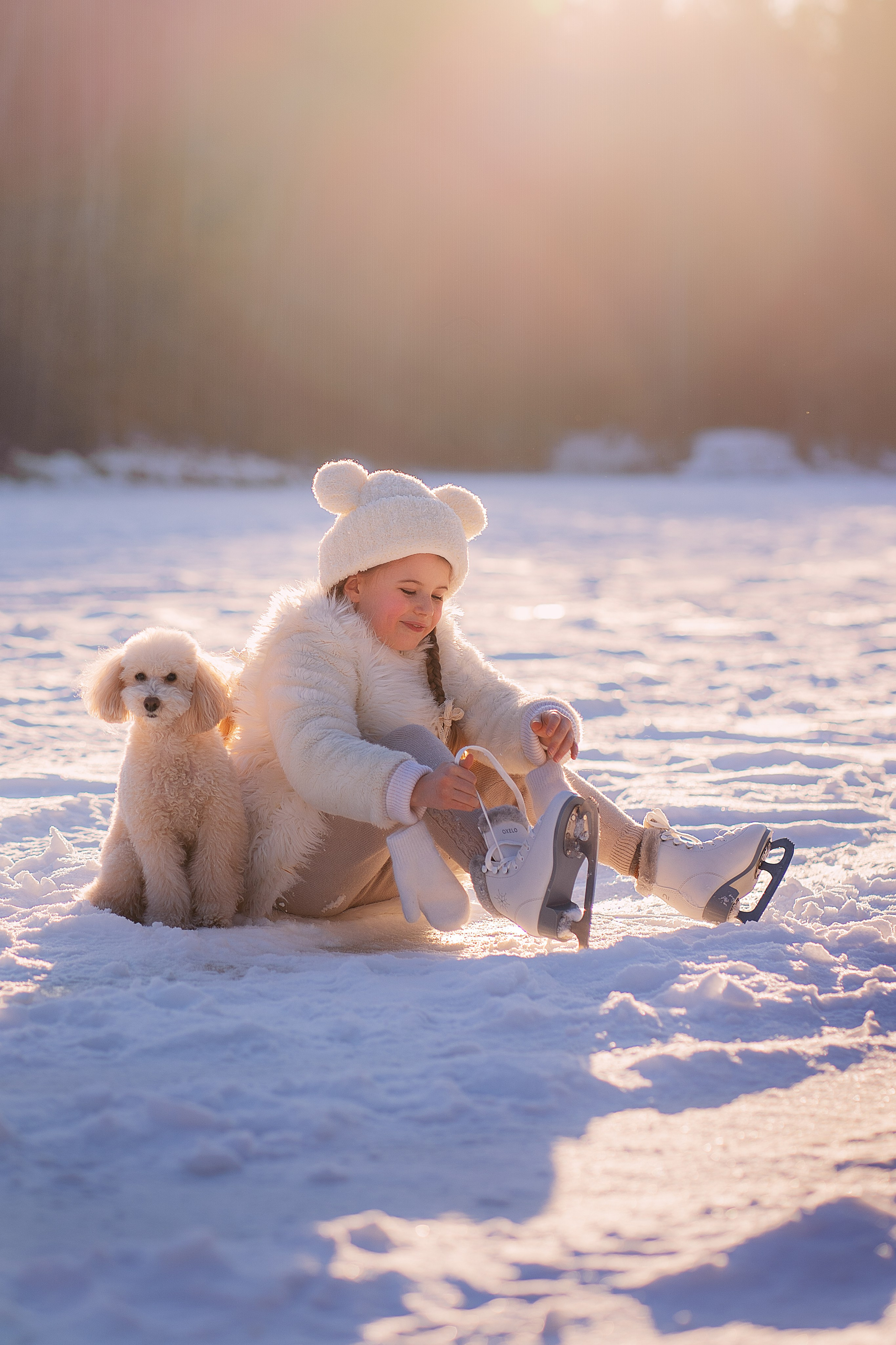 Детские зимнии фотосессии. Детский и семейный фотограф в Москве и Подмосковье Настя Наумова