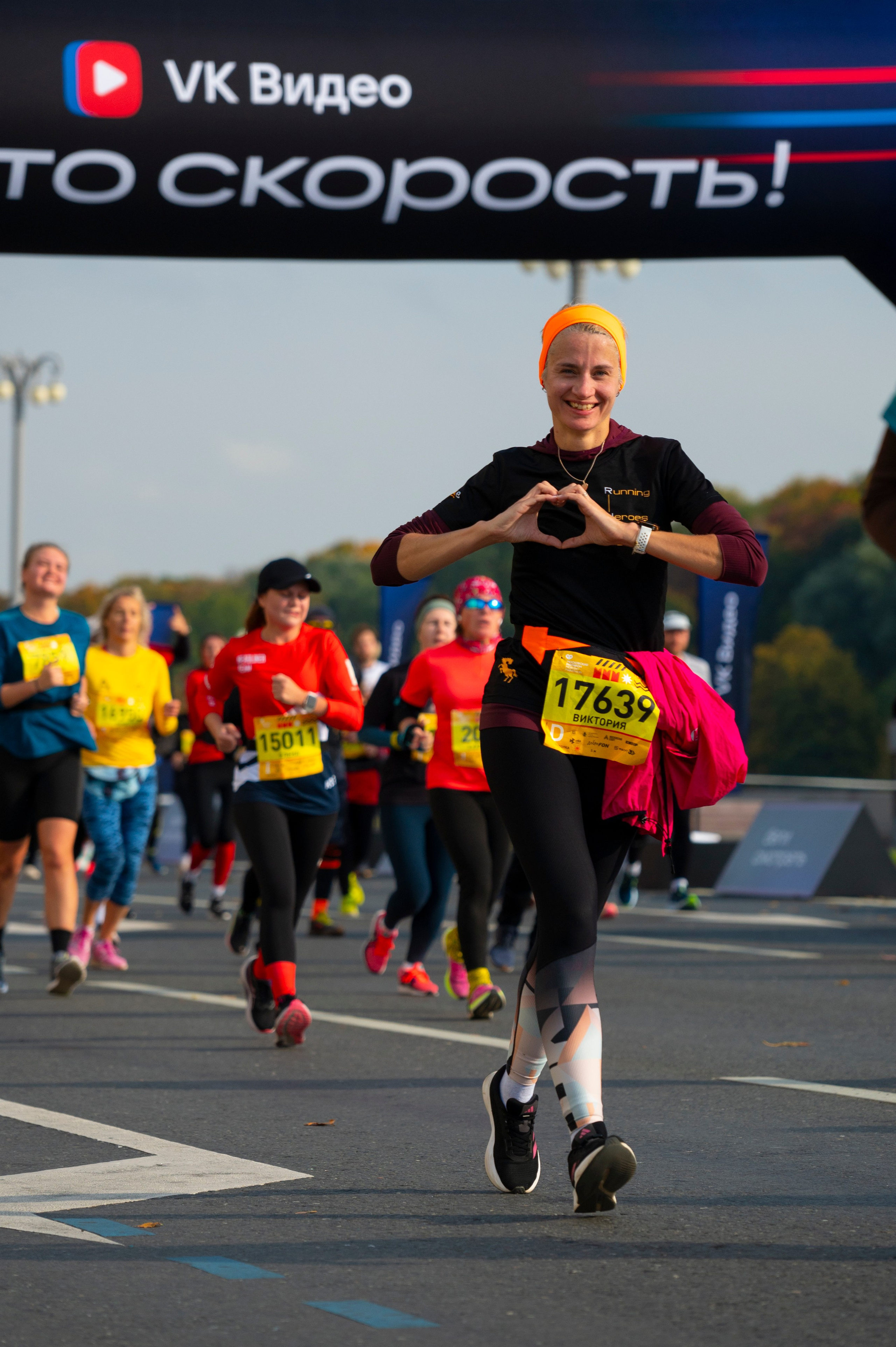 Спортивные мероприятия: Московский марафон 2024. Фотограф Михаил Волков