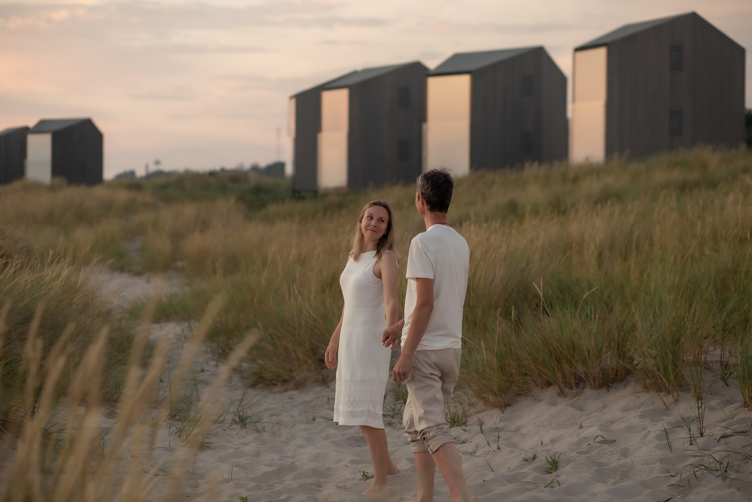 Екатерина и Антон. На закате. Фотограф в Калининграде Решетникова Алина