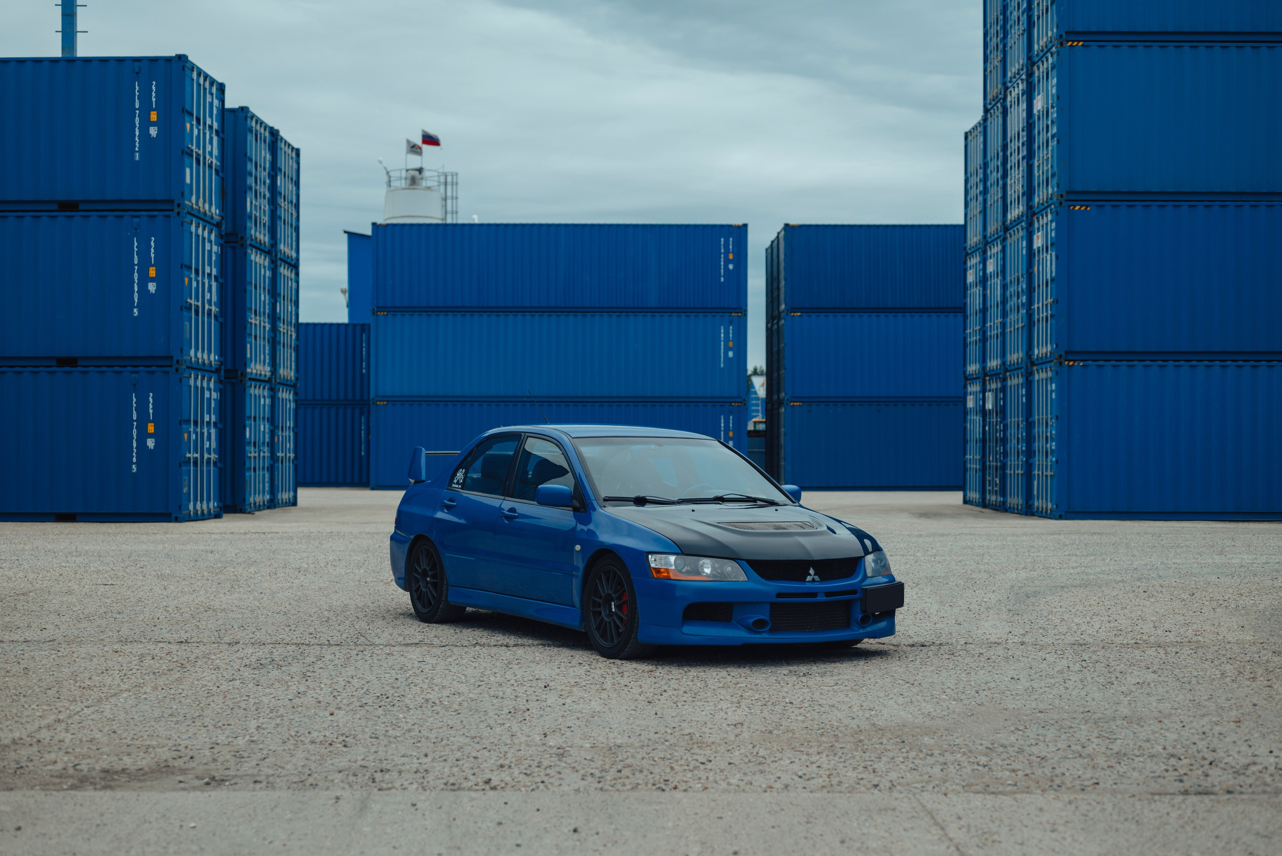 Mitsubishi Lancer Evo VIII. DeLorein