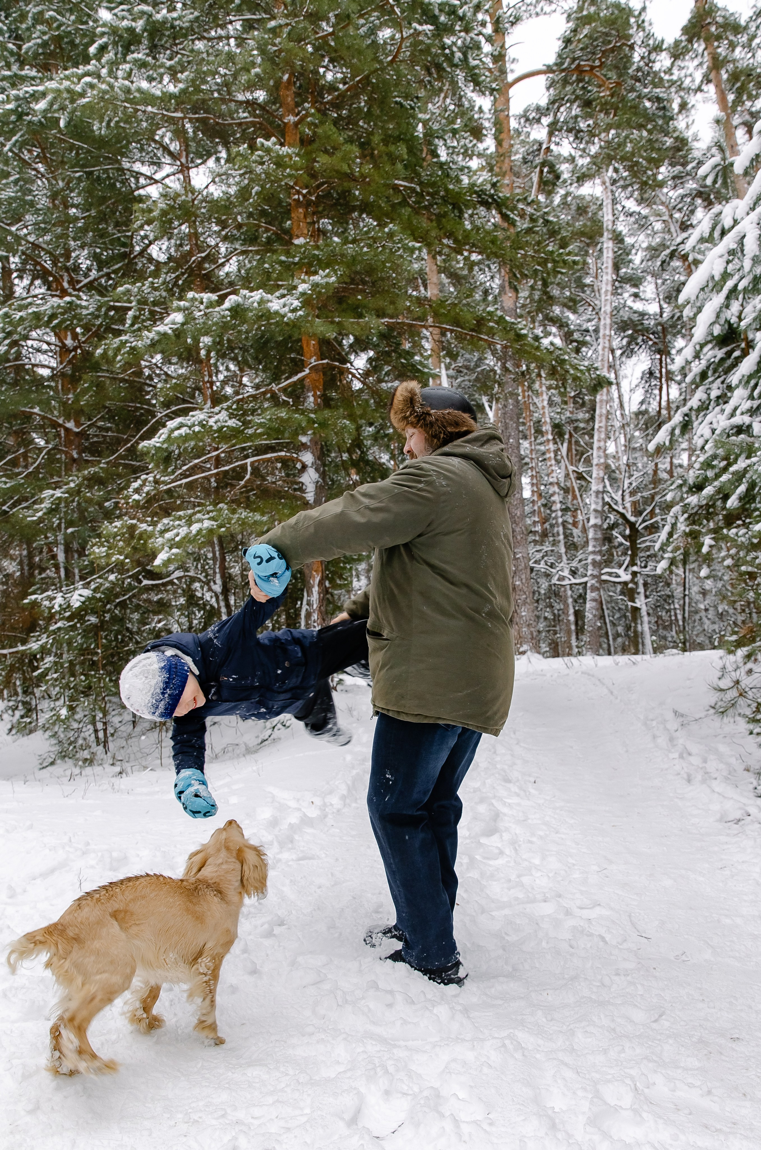Прогулка в лесу. Свадебный и семейный фотограф в Рязани Саша Крутых