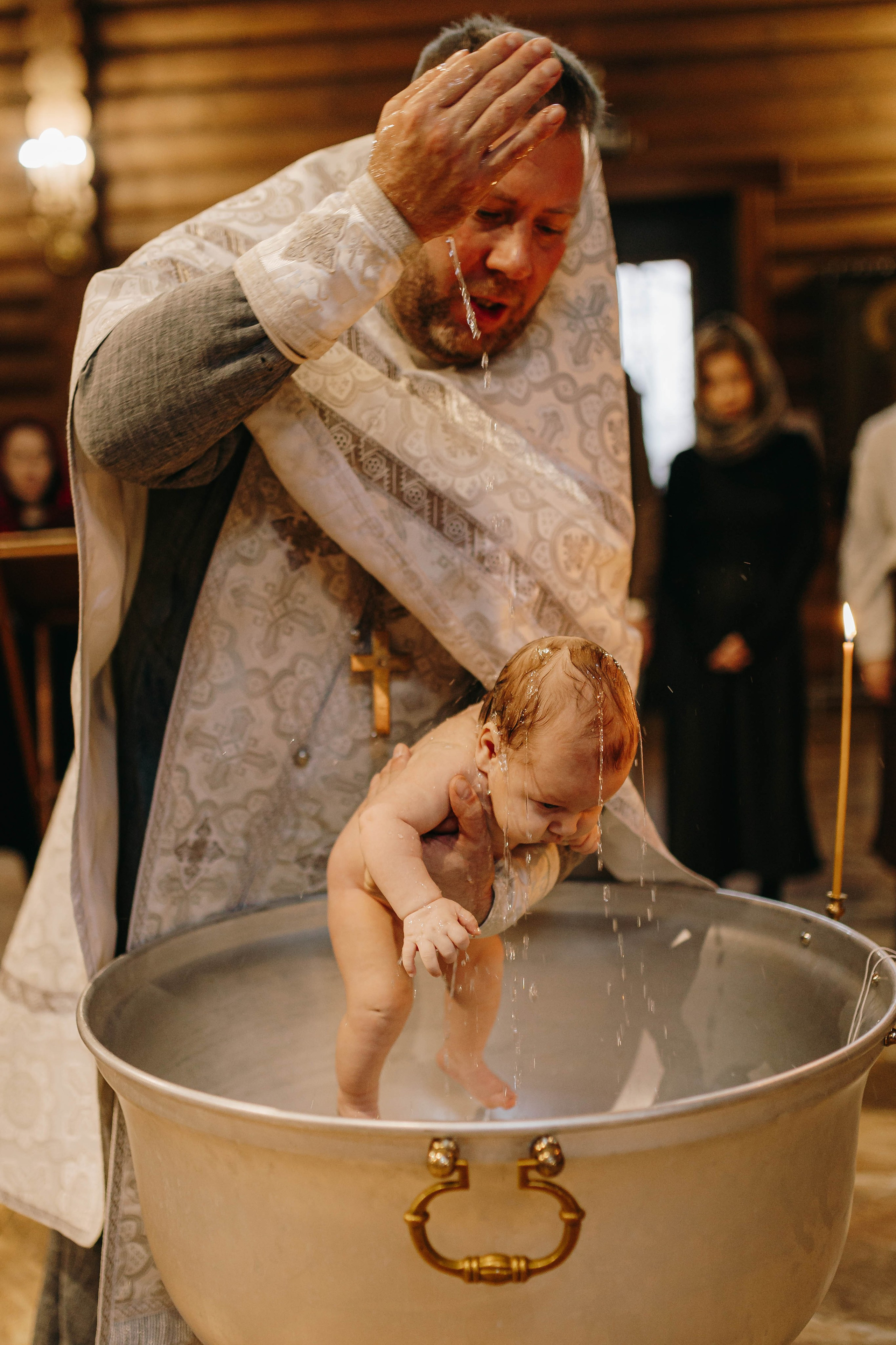 Крещение. Фотограф Александра Кузнецова