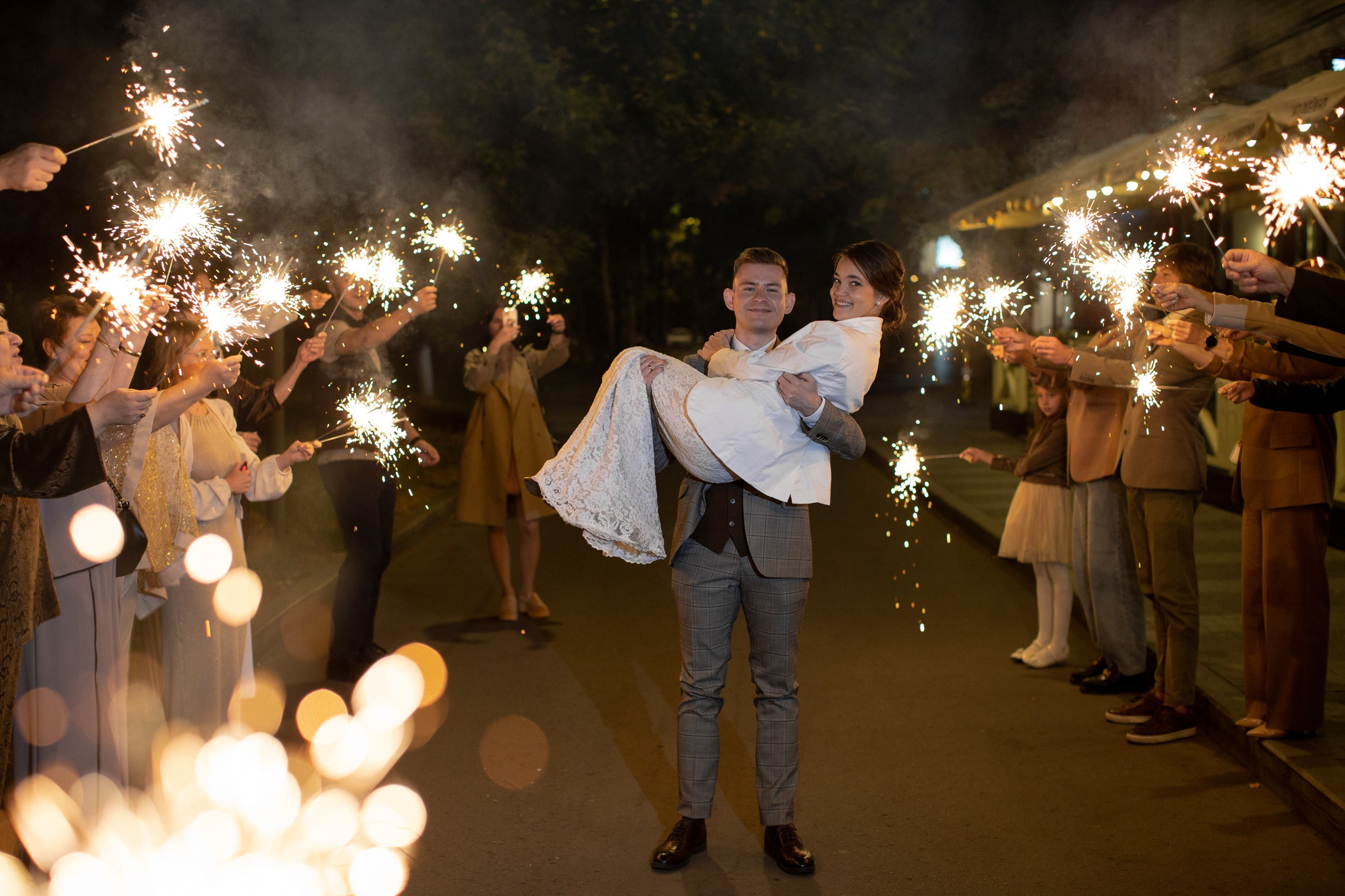 Свадьба с гостями. Свадебный и портретный фотограф Москва