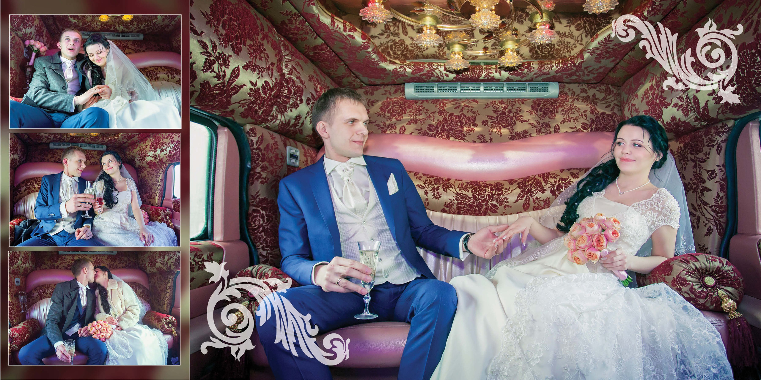 Свадебный альбом Роман и Ксения. Skazka.wfolio.pro