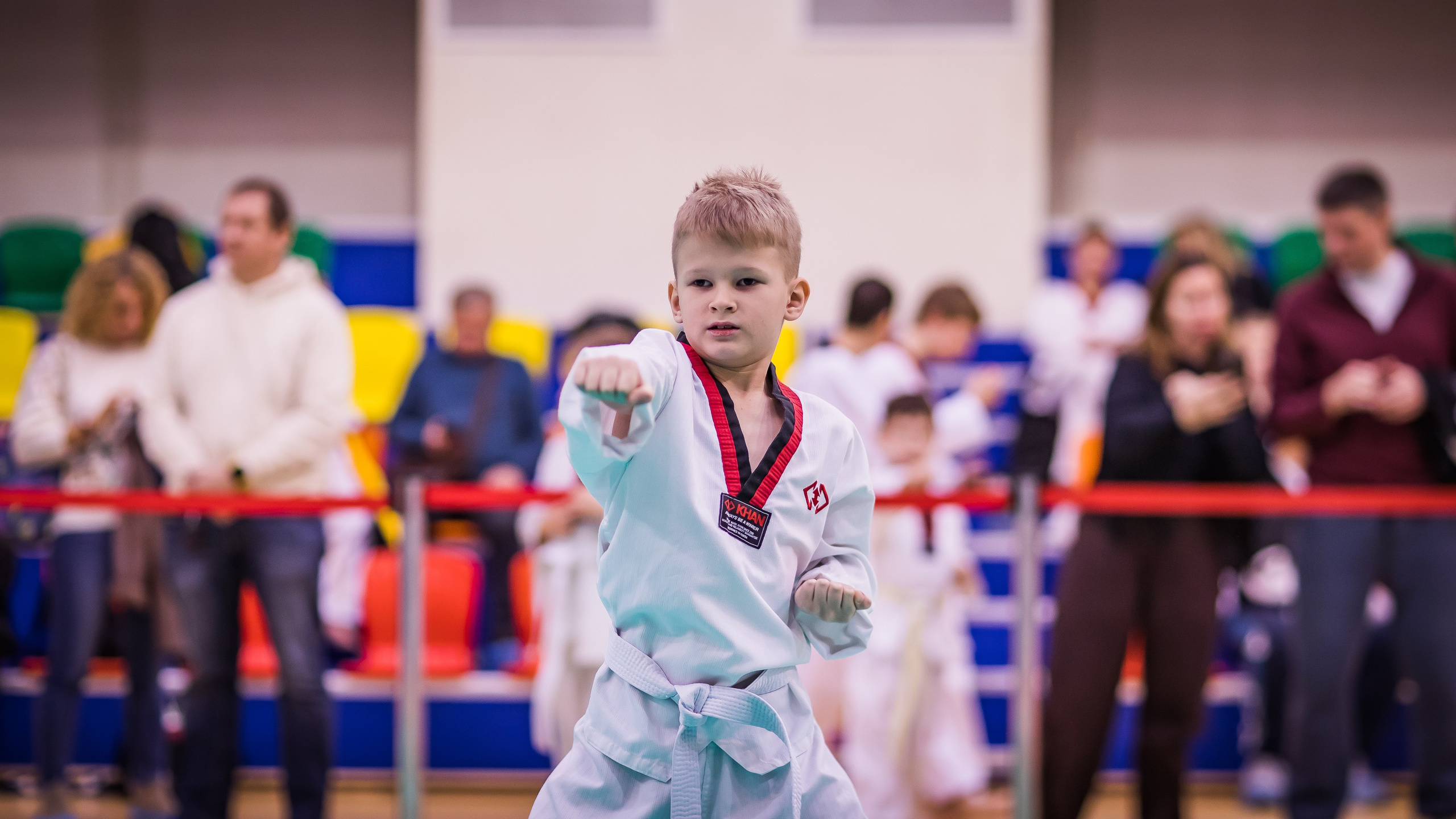 Турнир Федерации детского тхэквондо России по дисциплине ПХУМСЭ. Спортивный фотограф Максим Серегин
