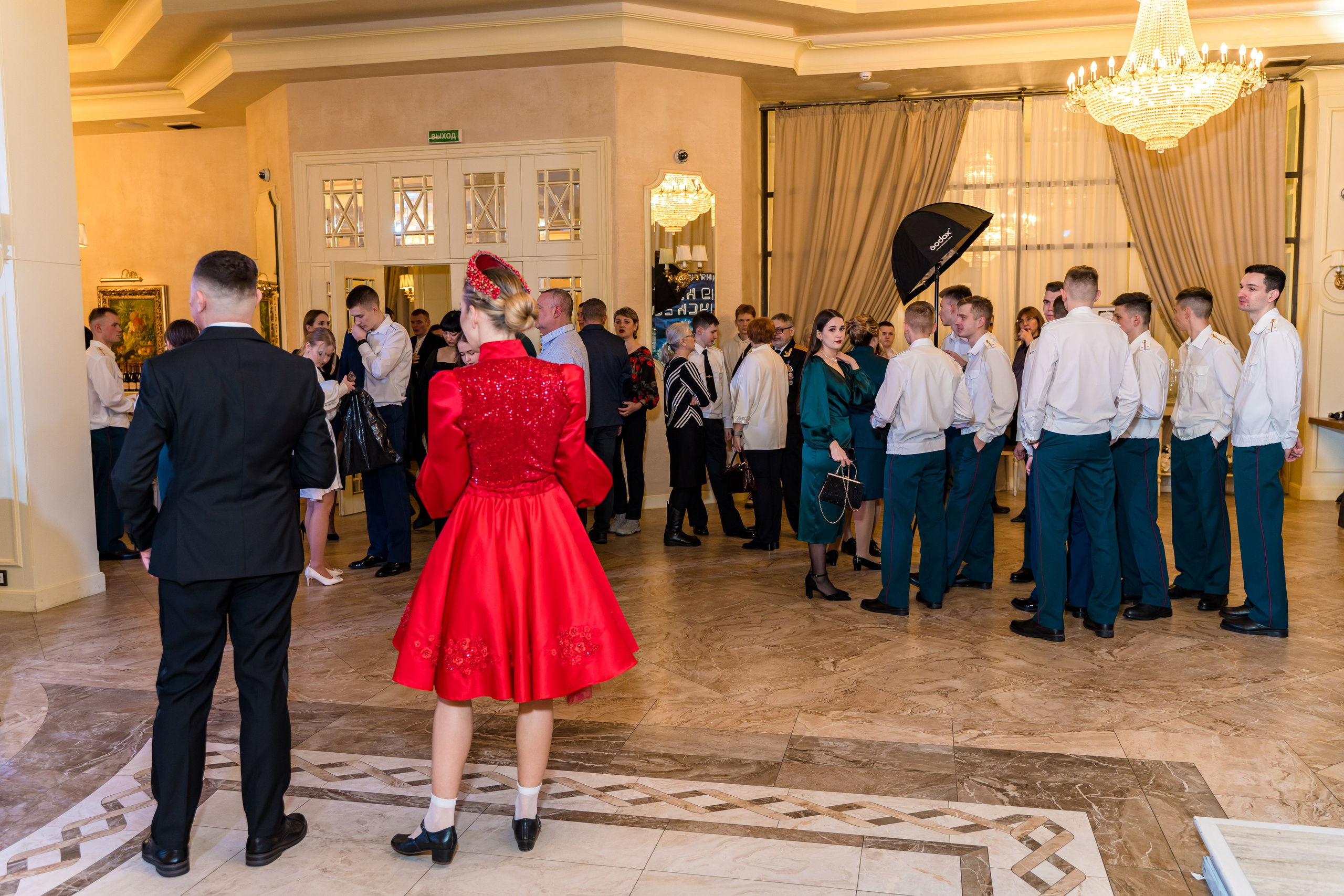 Фотосъемка выпуска военной академии и вручение дипломов