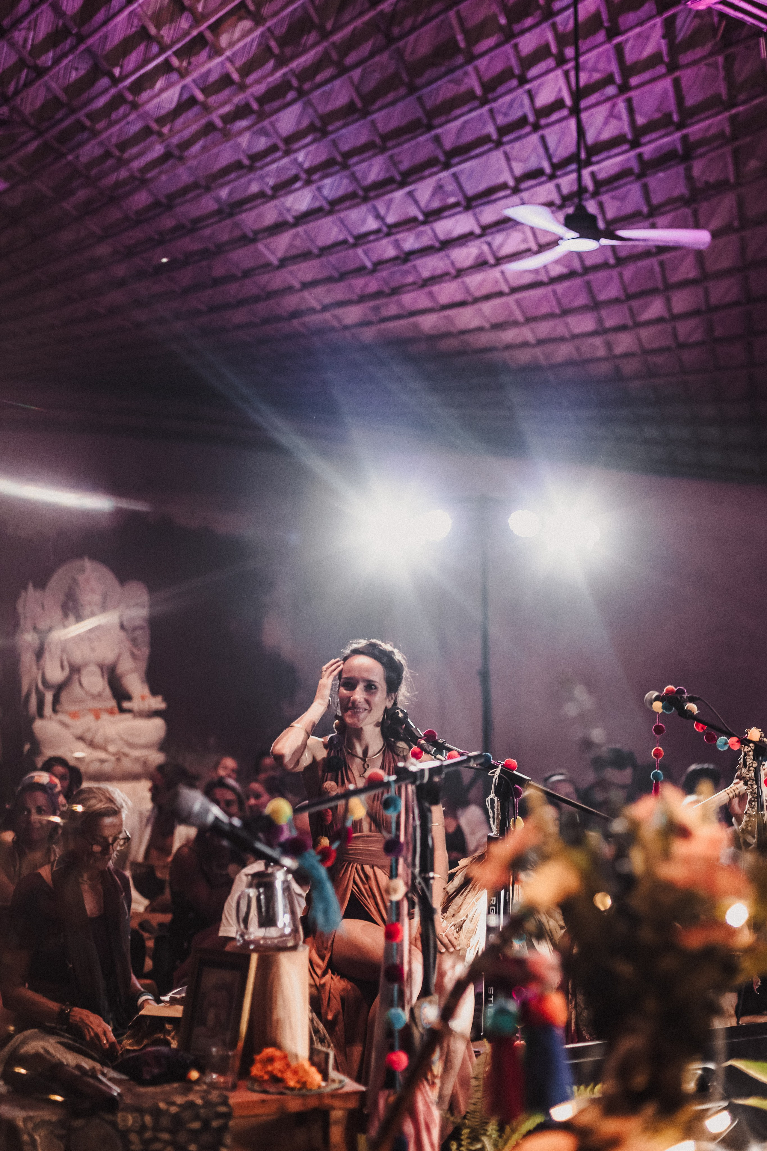 Hanuman Project kirtan at Alchemy march. Mariam Bagdasaryan