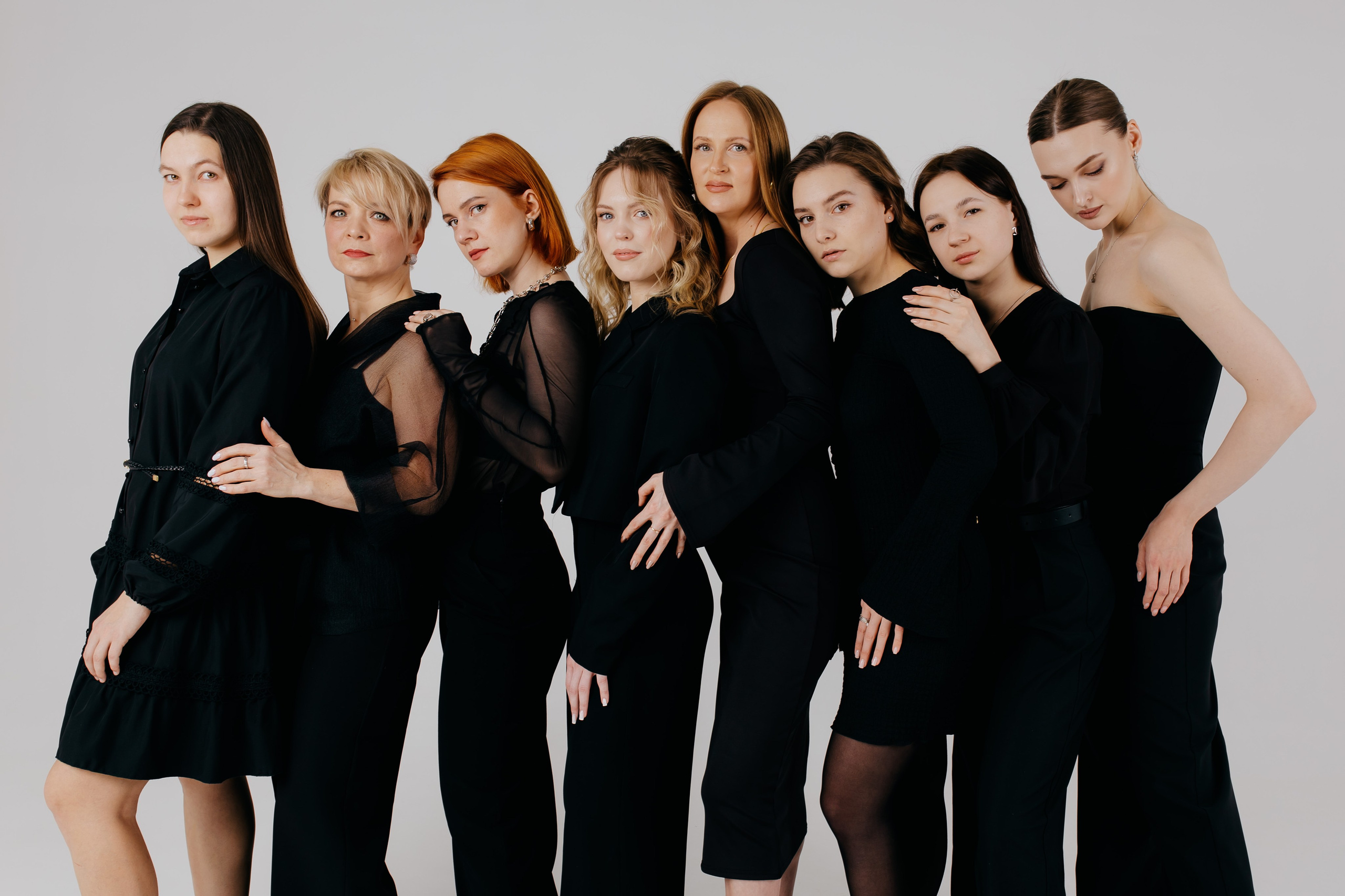 Фотоссесия коллектива Модельной школы. Фотограф в Кирове Настя Шабардина