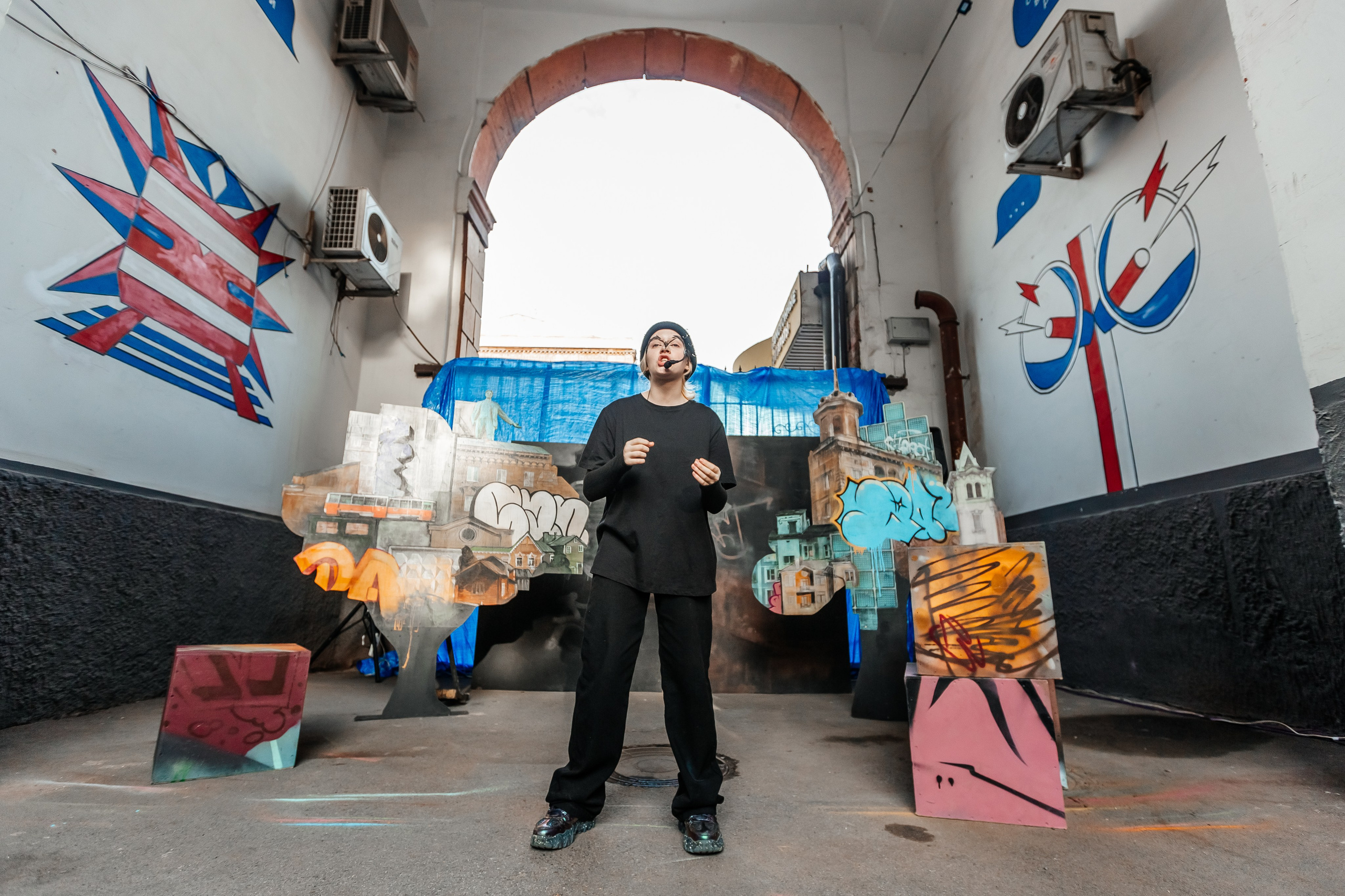 Уличный спектакль «История одного леса». Фотограф Краснодар Марго Хелбен