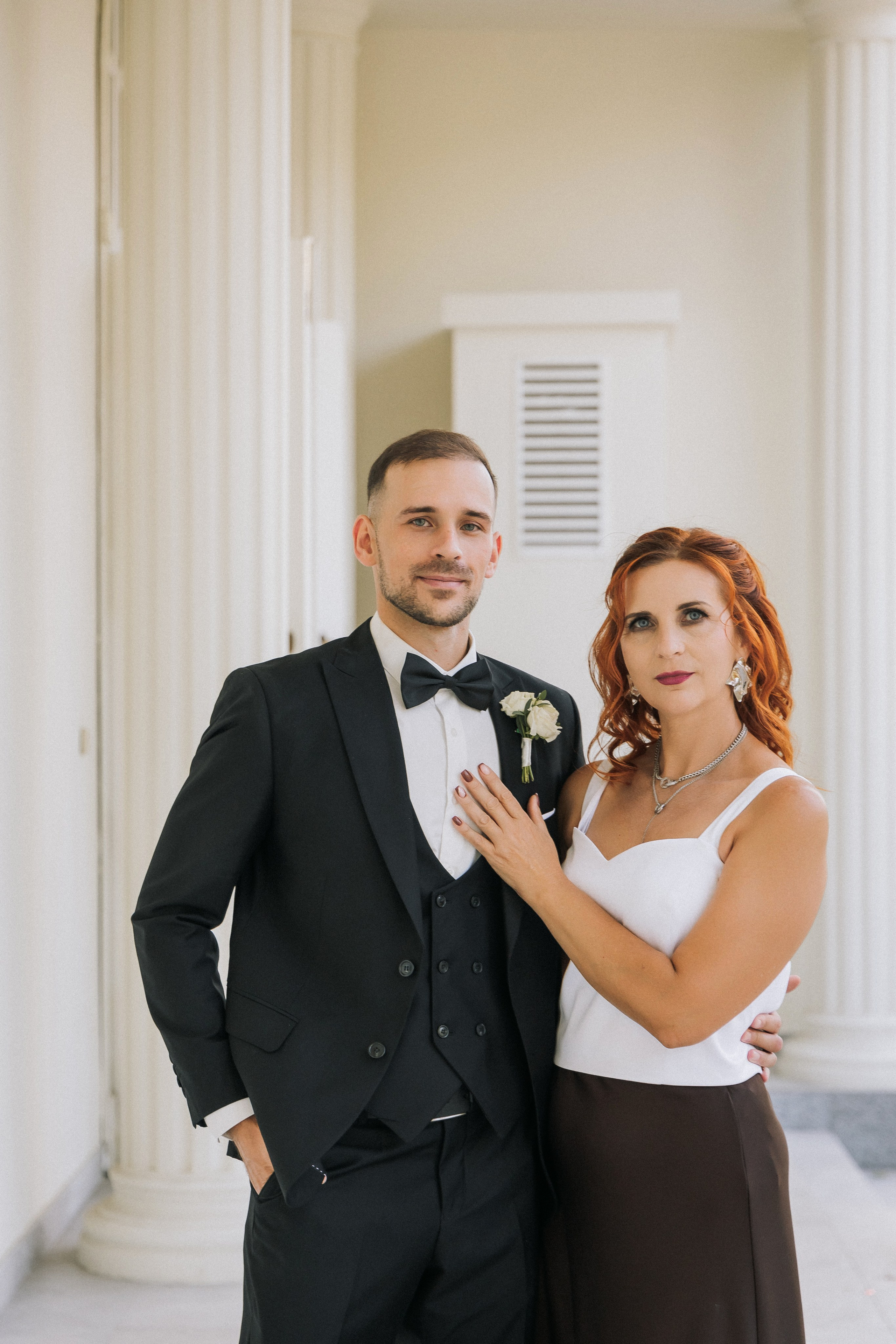 Свадебная прогулка Екатерины и Евгения. Свадебная фотография. Арина Рубах