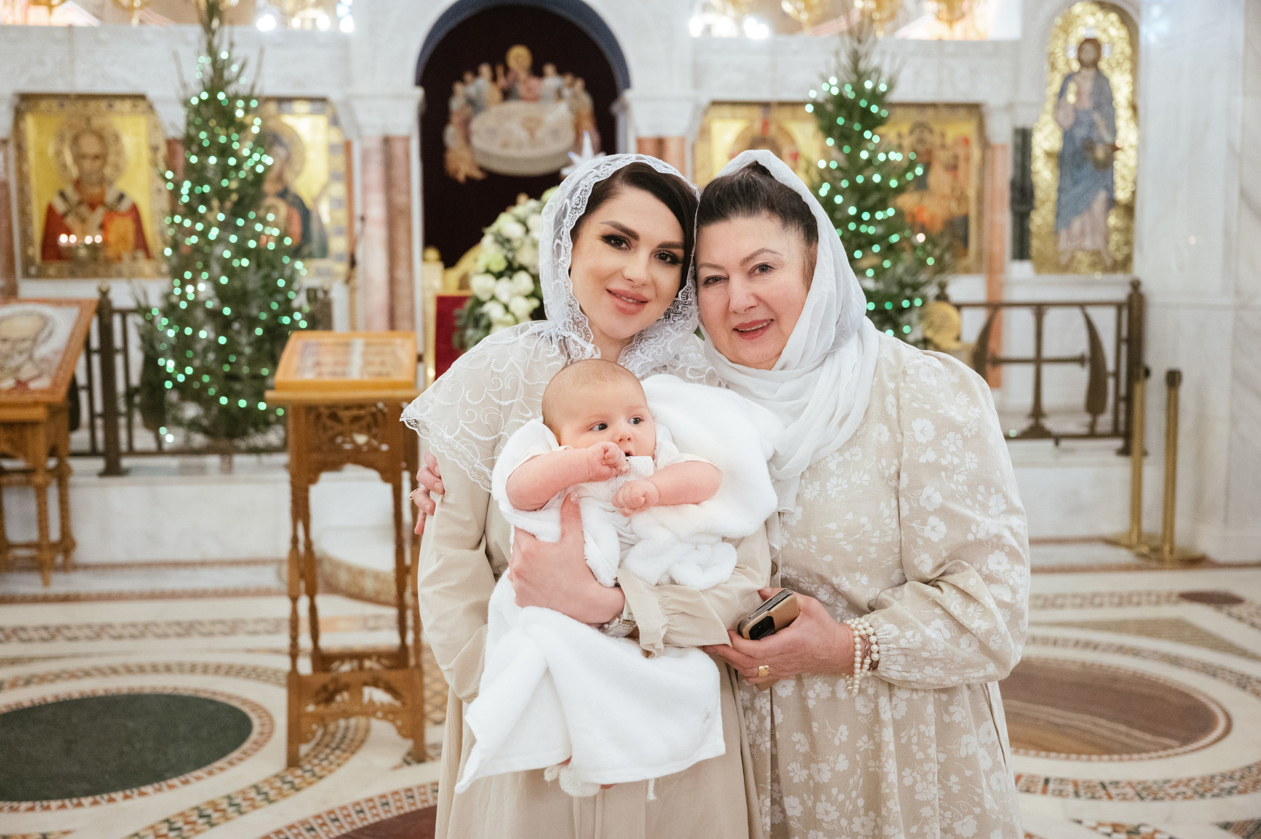 Январское крещение Савелия Ясенево. Фотограф Алёна Мил
