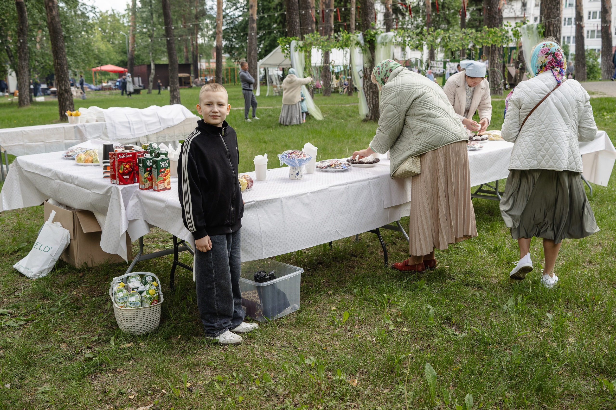Престольный праздник в храме Троицы Живоначальной. Фотограф Москва/Подмосковье