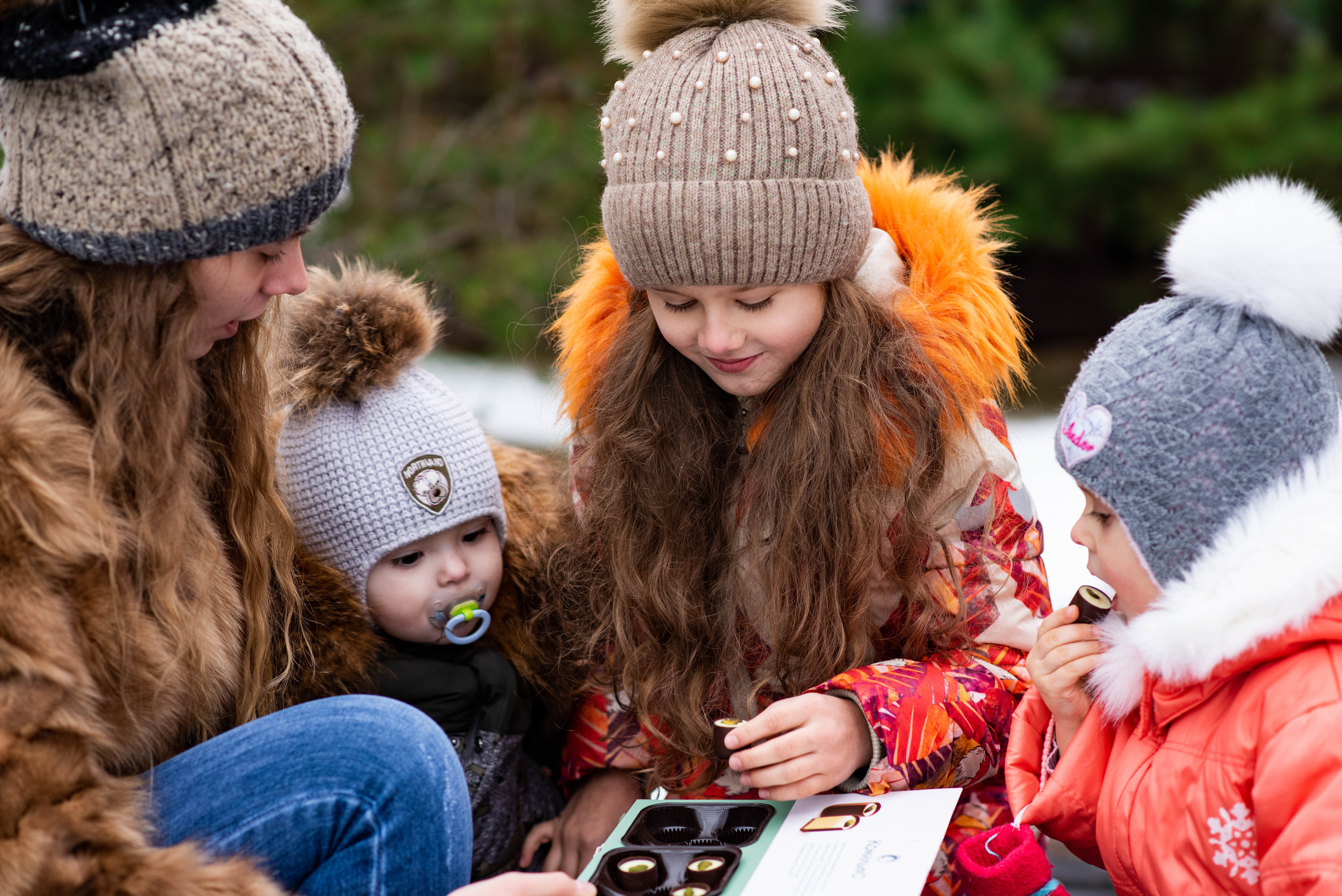 Зимняя прогулка. Свадебный и семейный фотограф Максим Сорокин