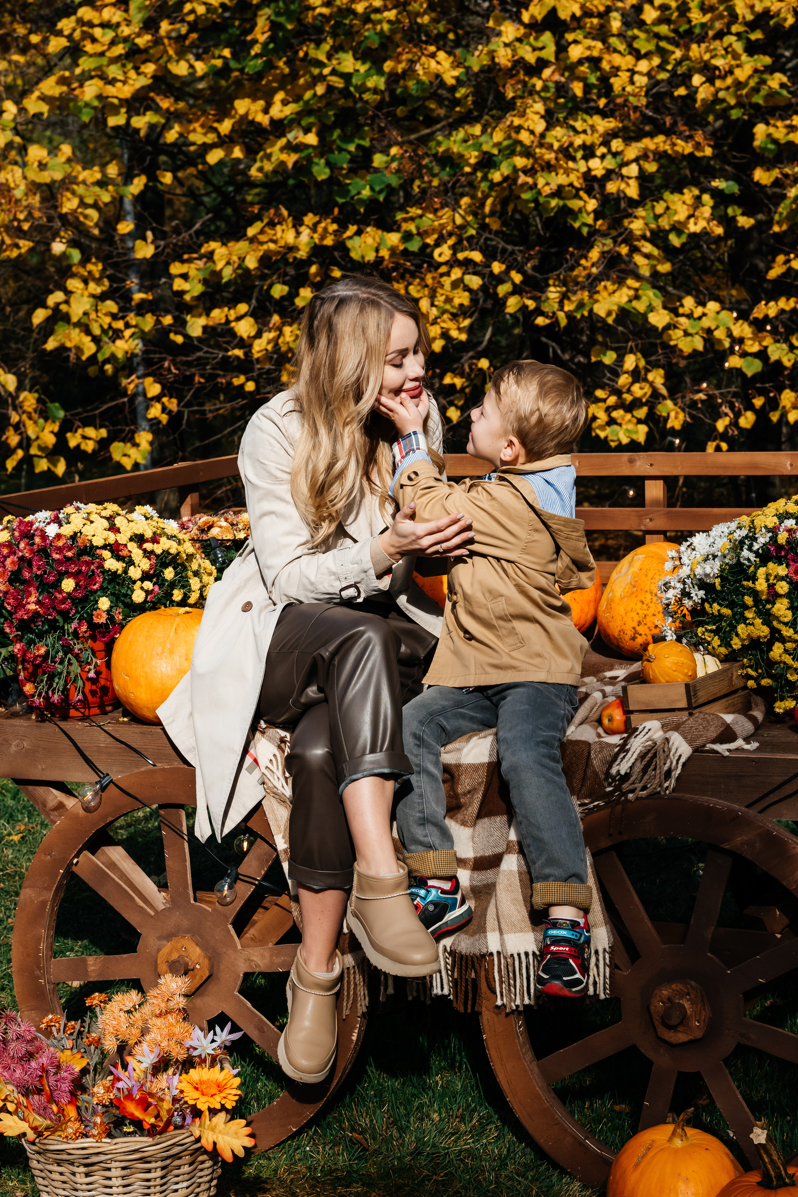 Осенний фото проект. Свадебный и семейный фотограф Максим Сорокин