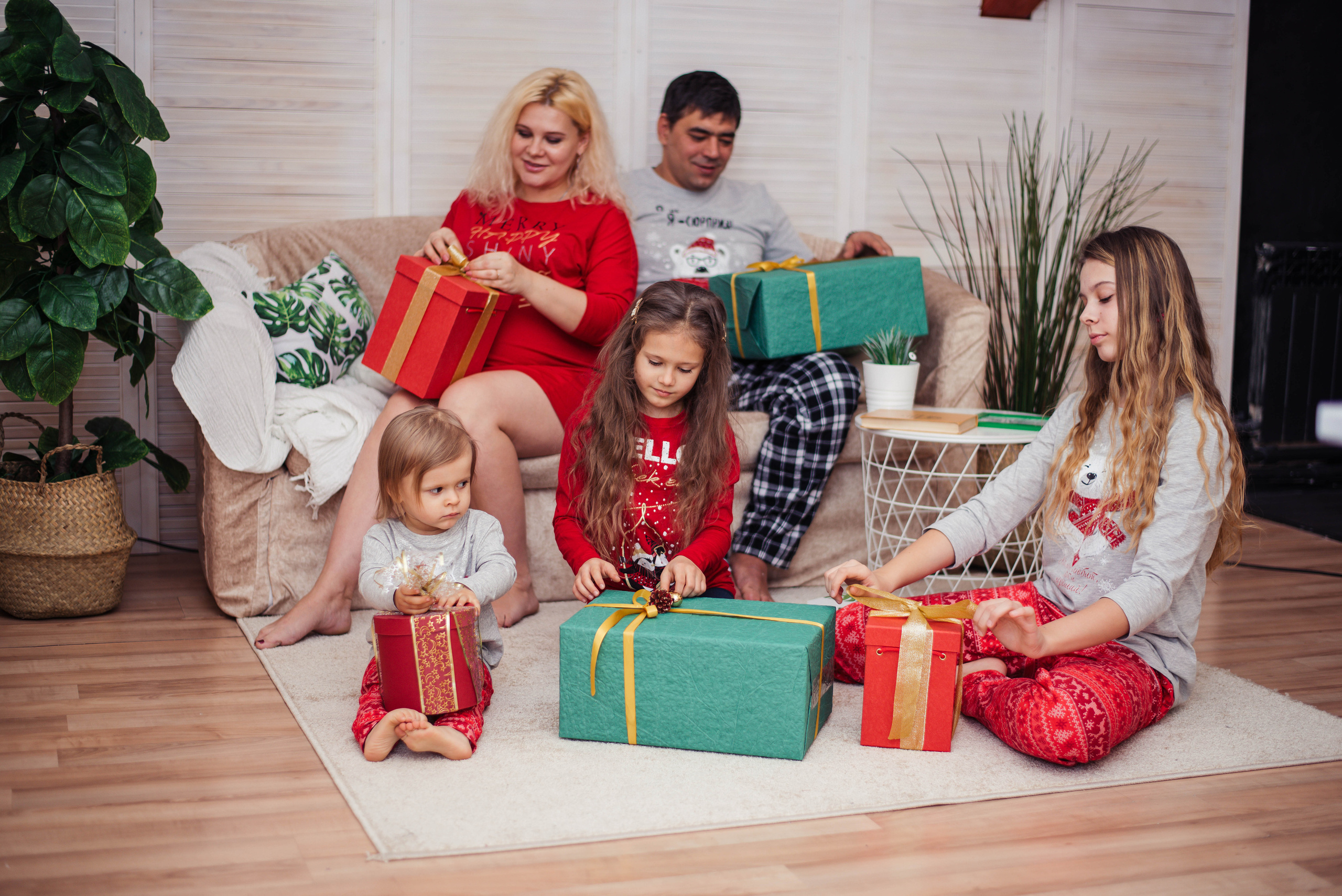 Рождественское утро с Кристиной и Игорем. Свадебный и семейный фотограф Максим Сорокин