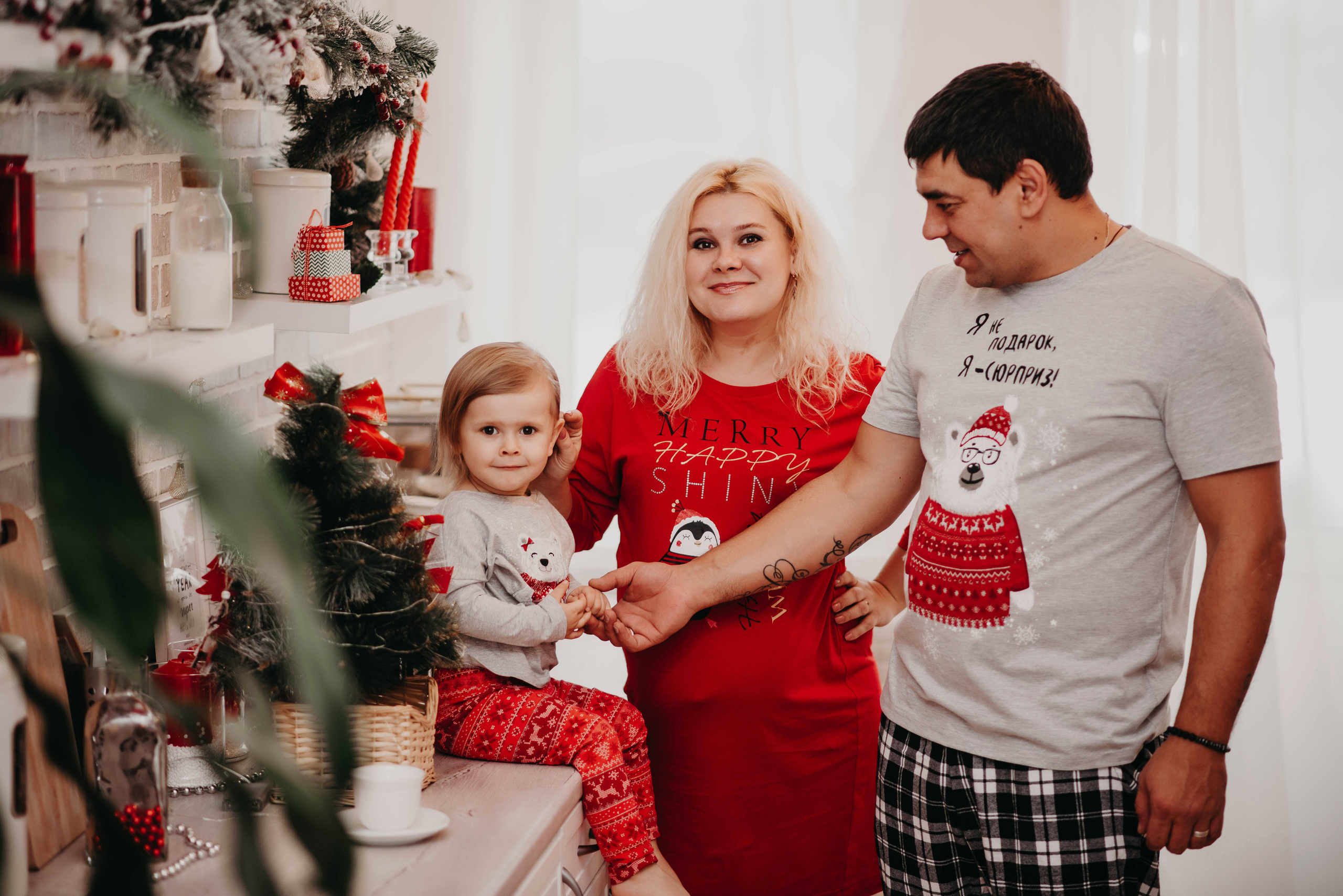 Рождественское утро с Кристиной и Игорем. Свадебный и семейный фотограф Максим Сорокин