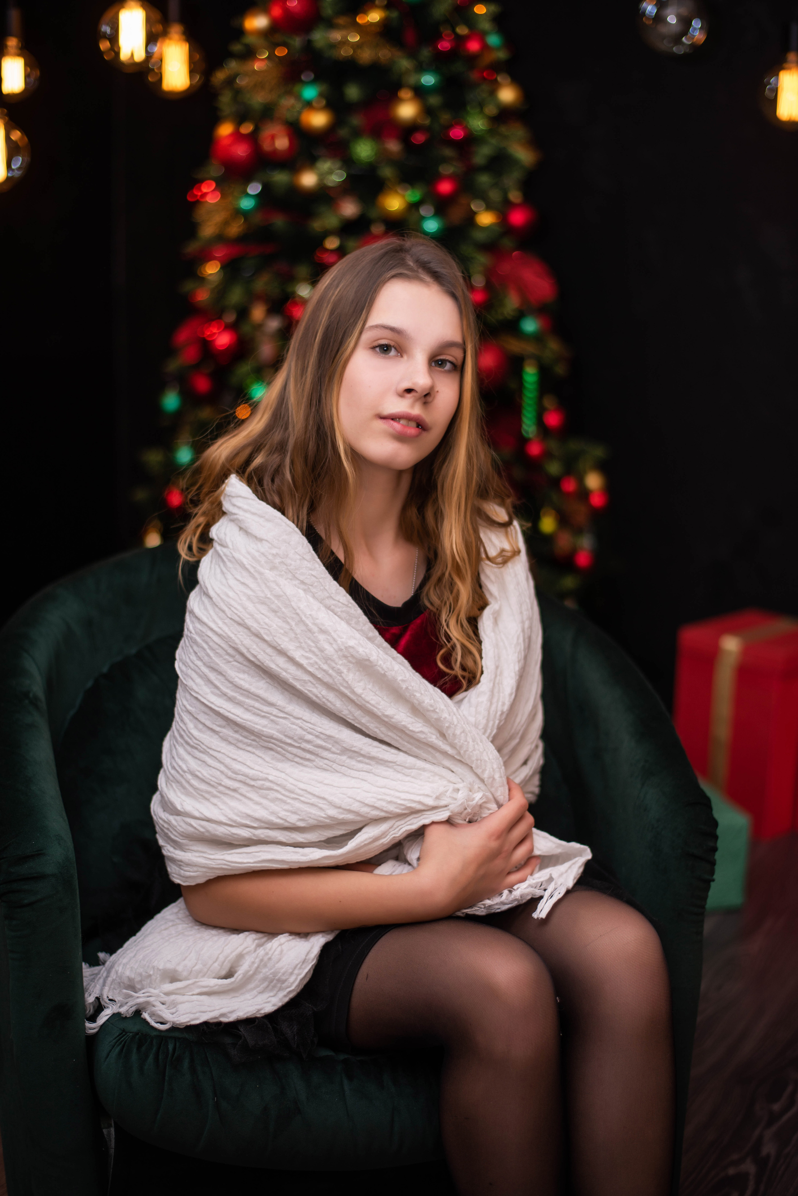 Рождественское утро с Кристиной и Игорем. Свадебный и семейный фотограф Максим Сорокин