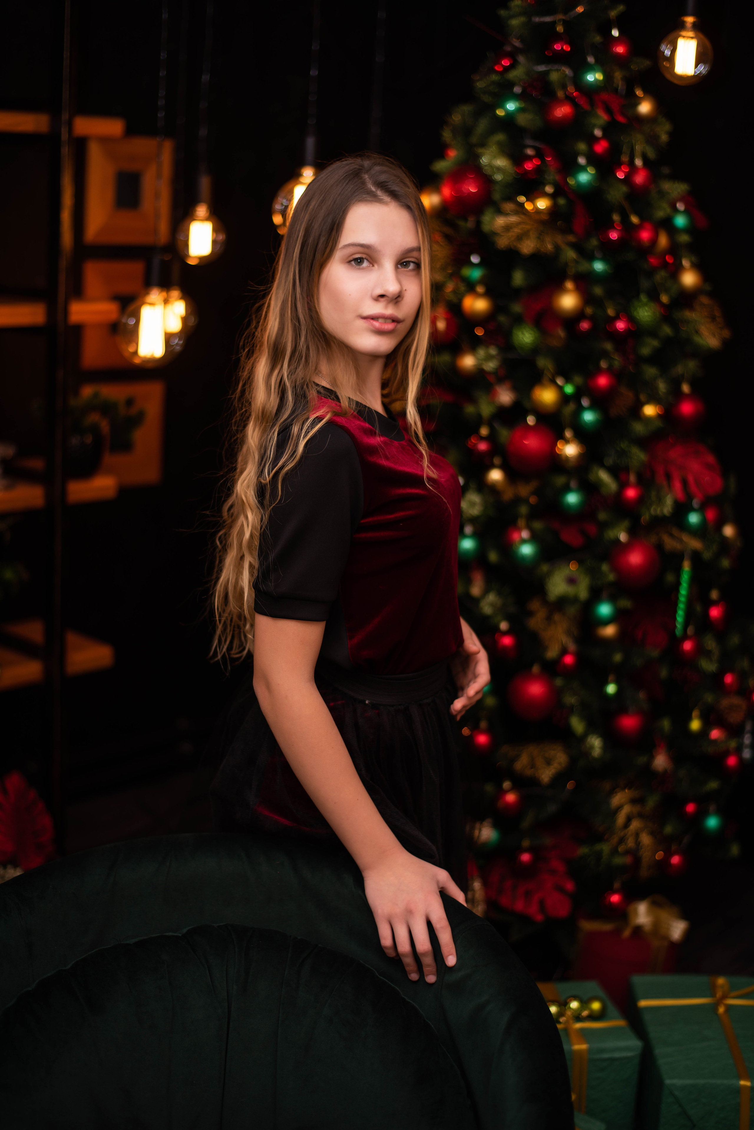 Рождественское утро с Кристиной и Игорем. Свадебный и семейный фотограф Максим Сорокин