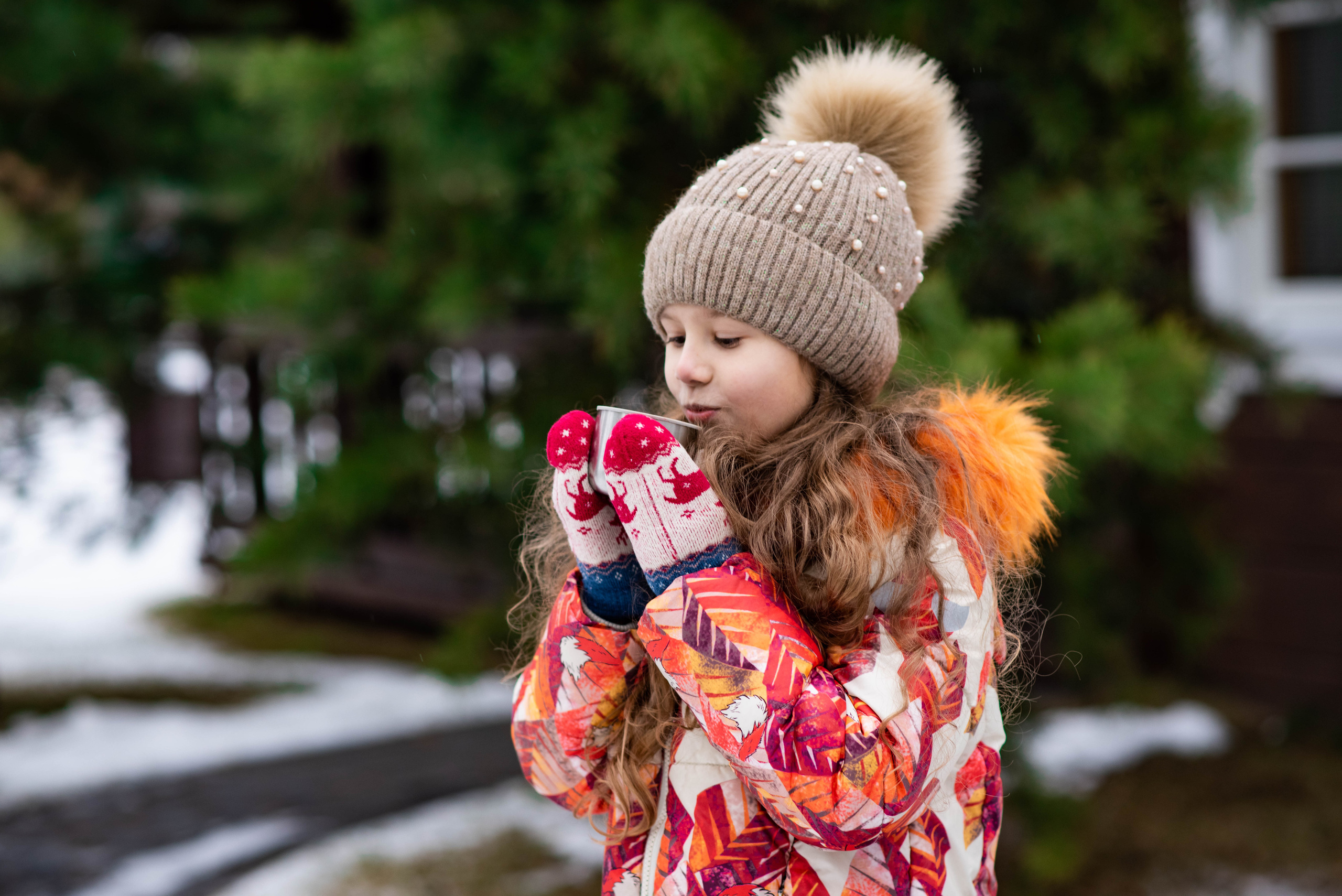 Зимняя прогулка. Свадебный и семейный фотограф Максим Сорокин