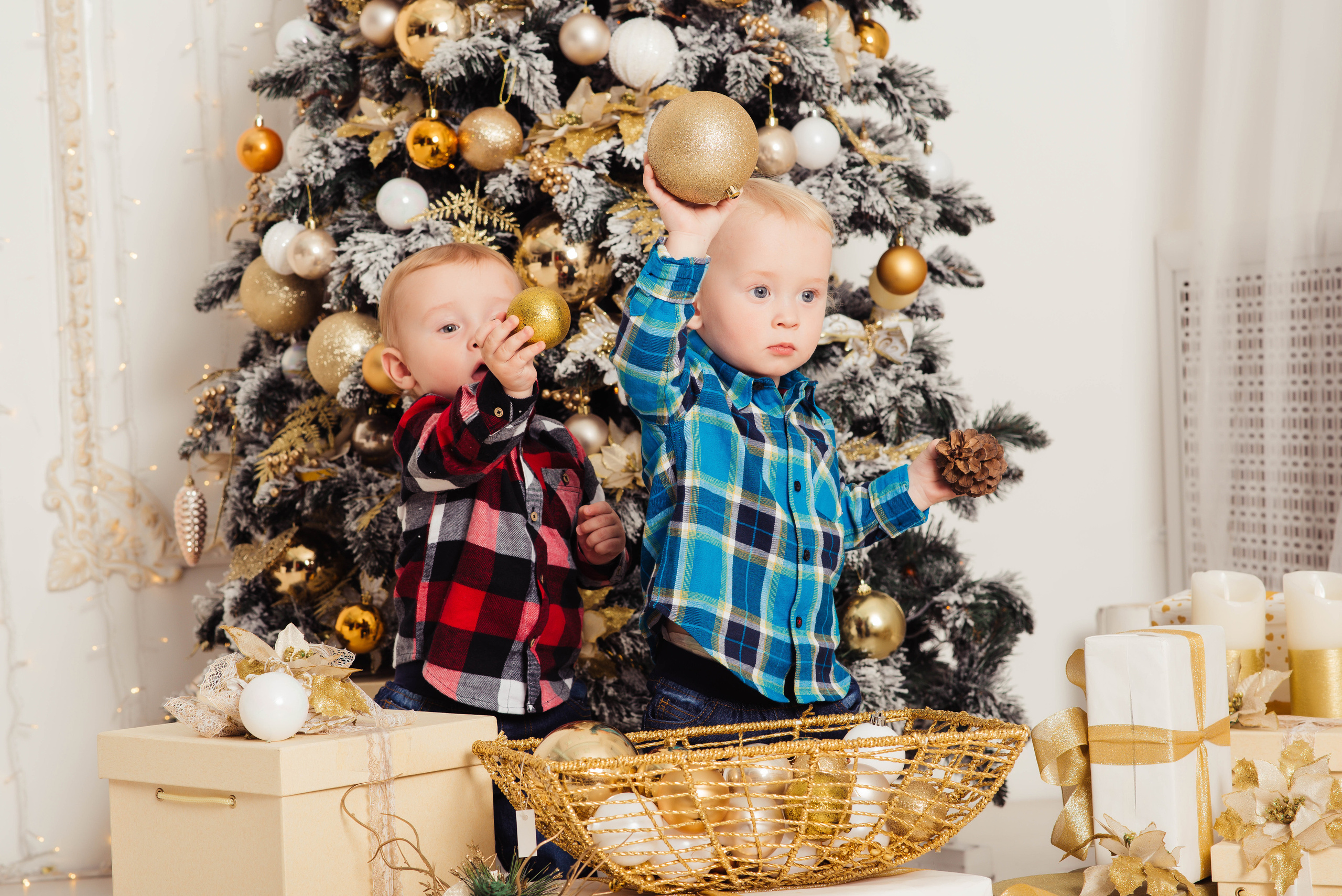 Новогодняя семейная фотосессия. Свадебный и семейный фотограф Максим Сорокин