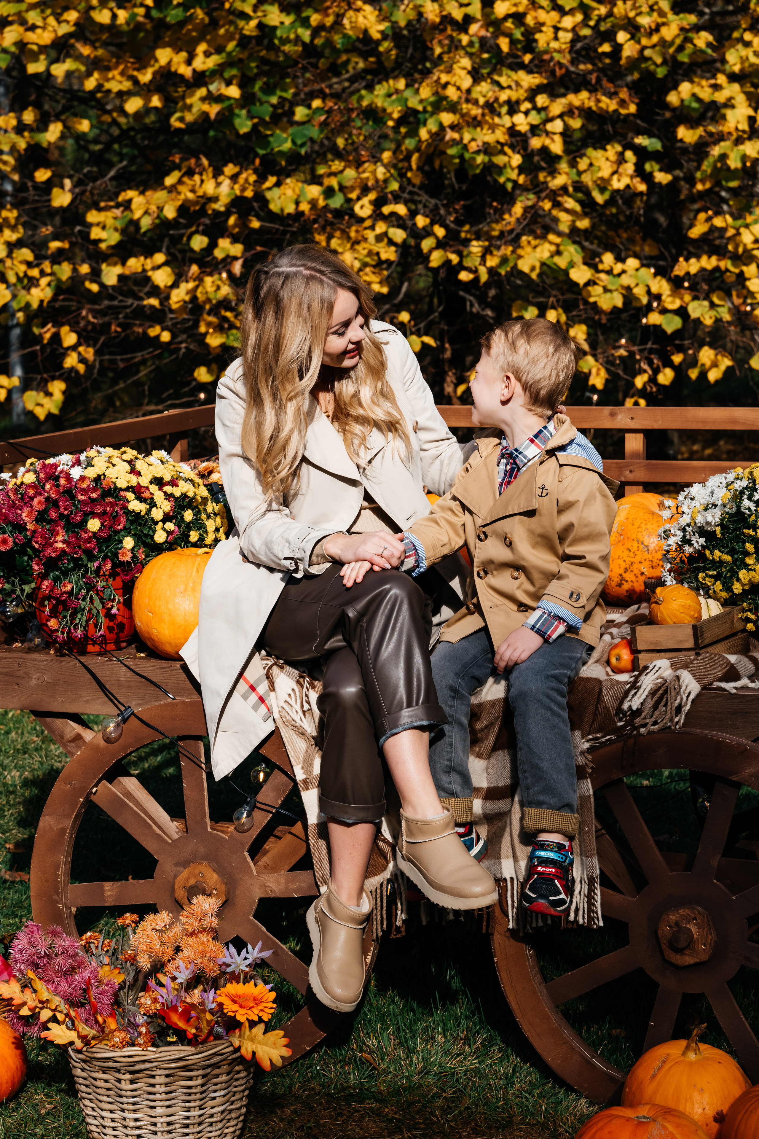 Осенний фото проект. Свадебный и семейный фотограф Максим Сорокин